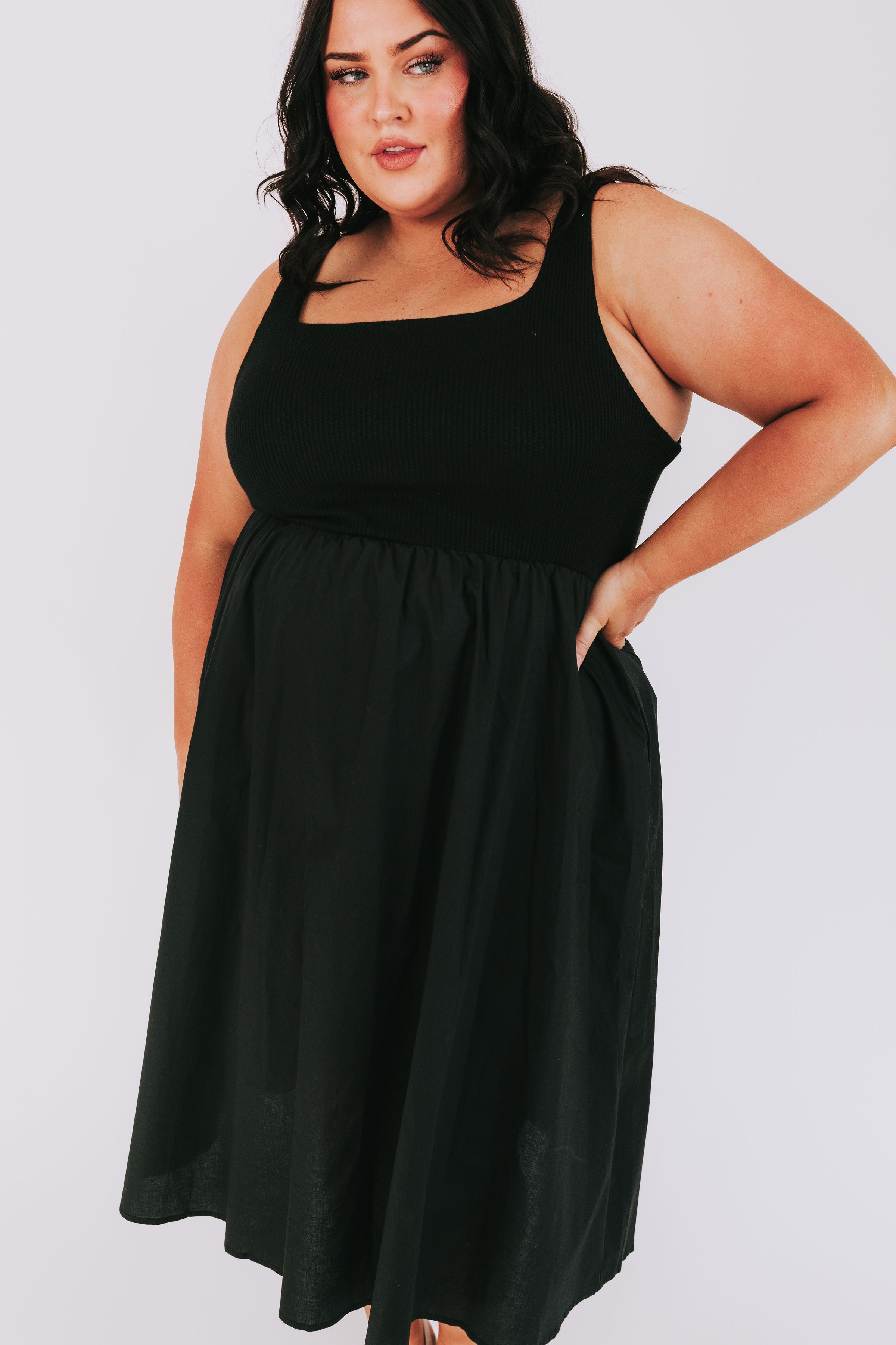 PLUS SIZE - A Brand New Day Dress