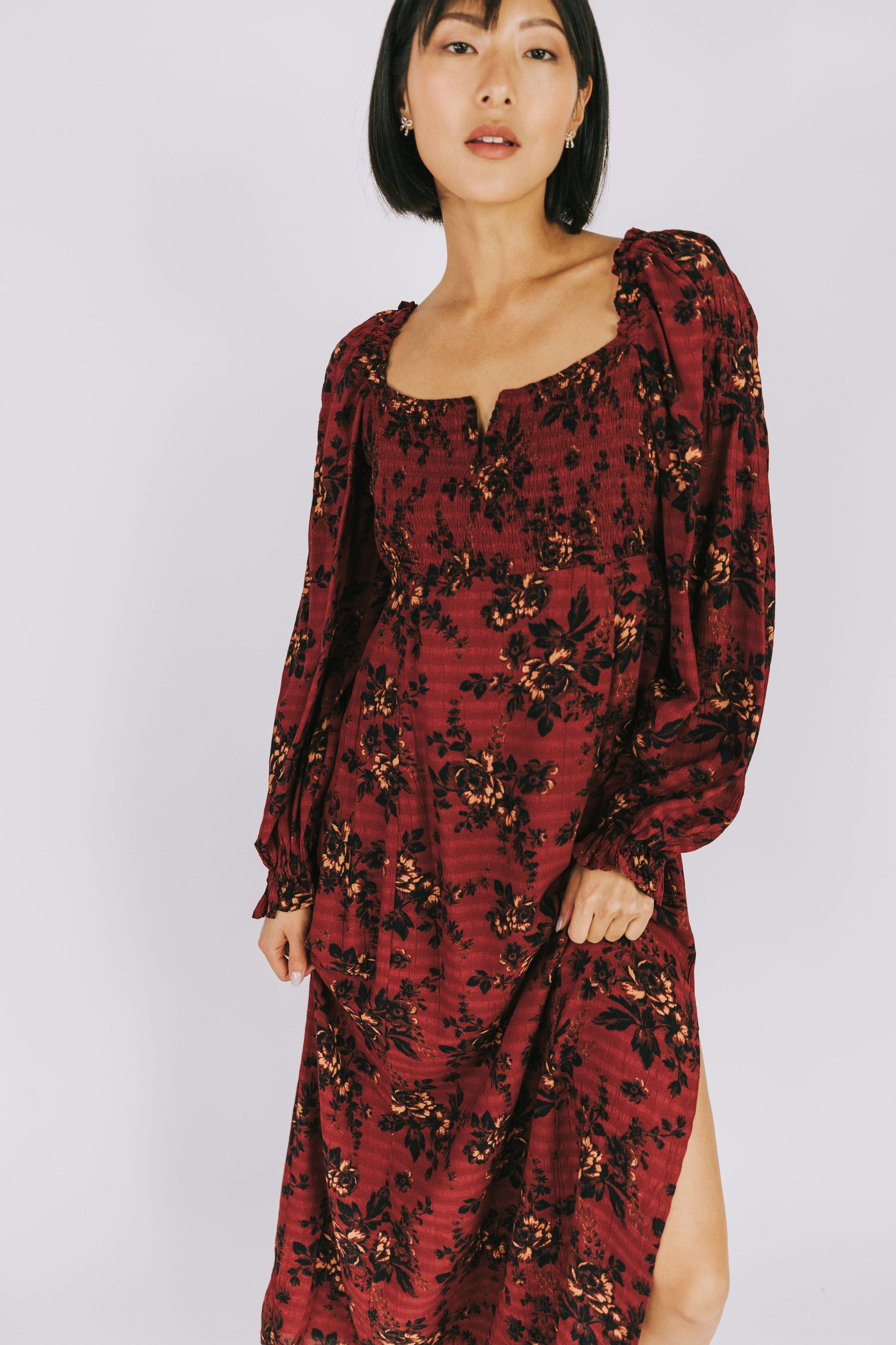 FREE PEOPLE Jaymes Midi Dress