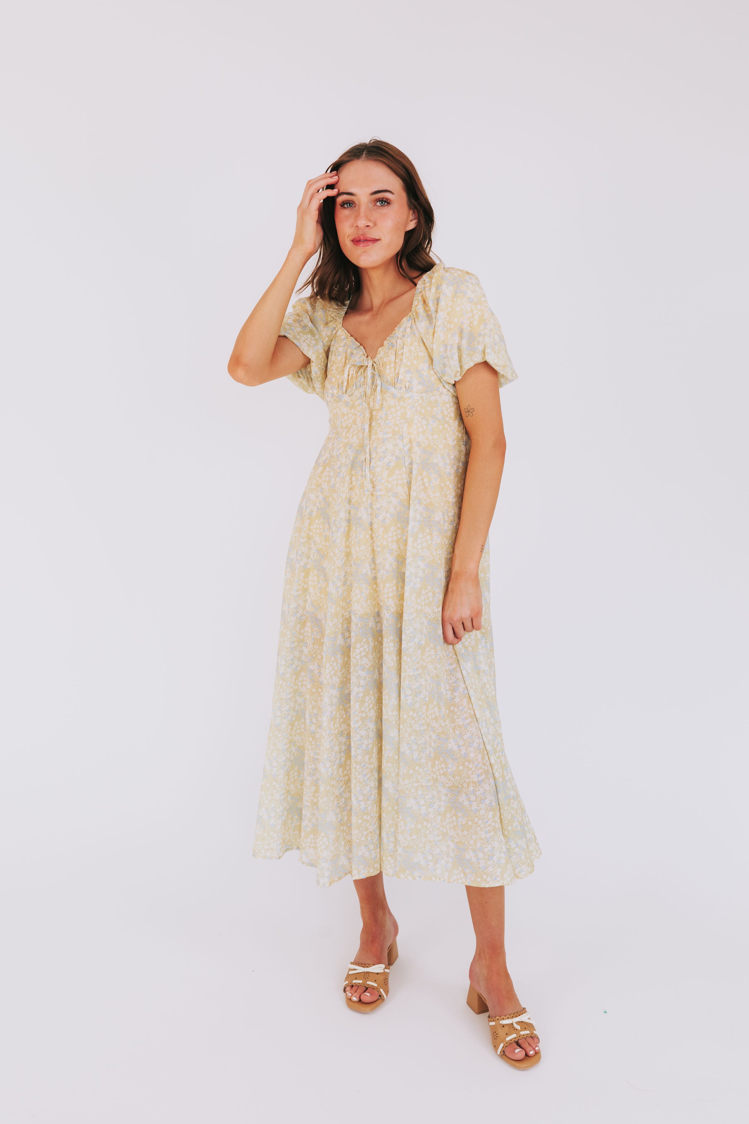 Lemon Bloom Dress