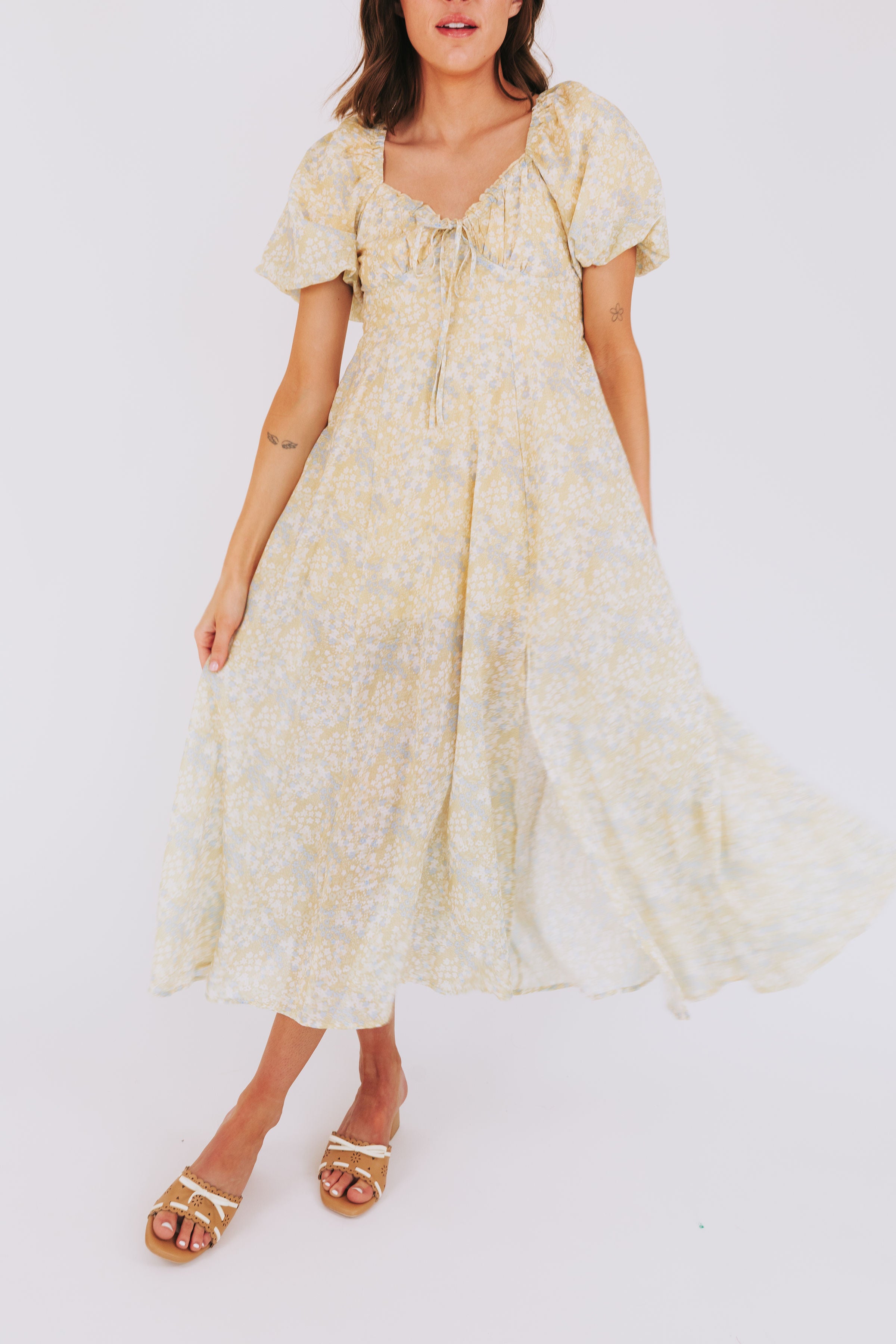 Lemon Bloom Dress