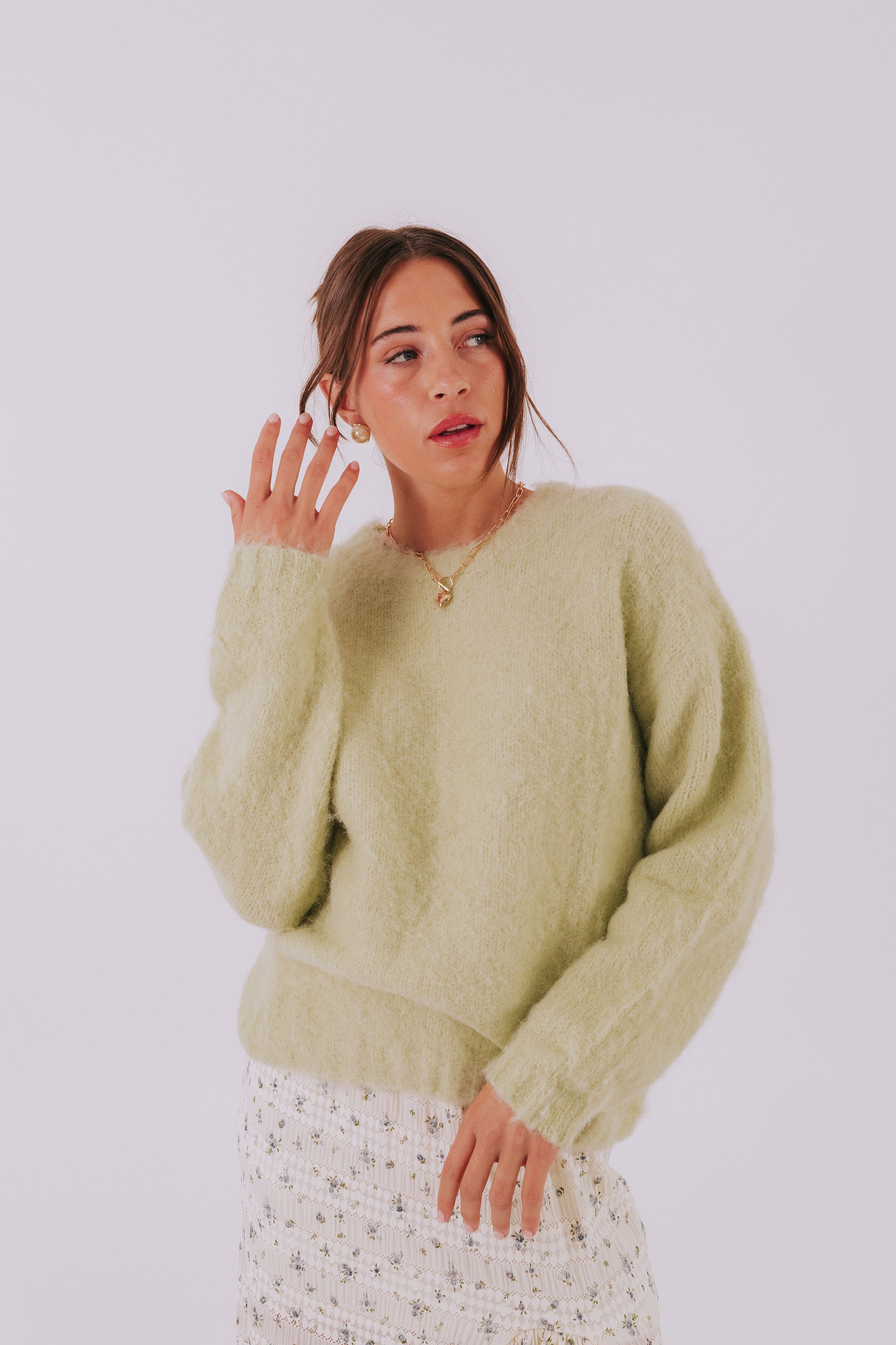 Sweet Green Apple Sweater