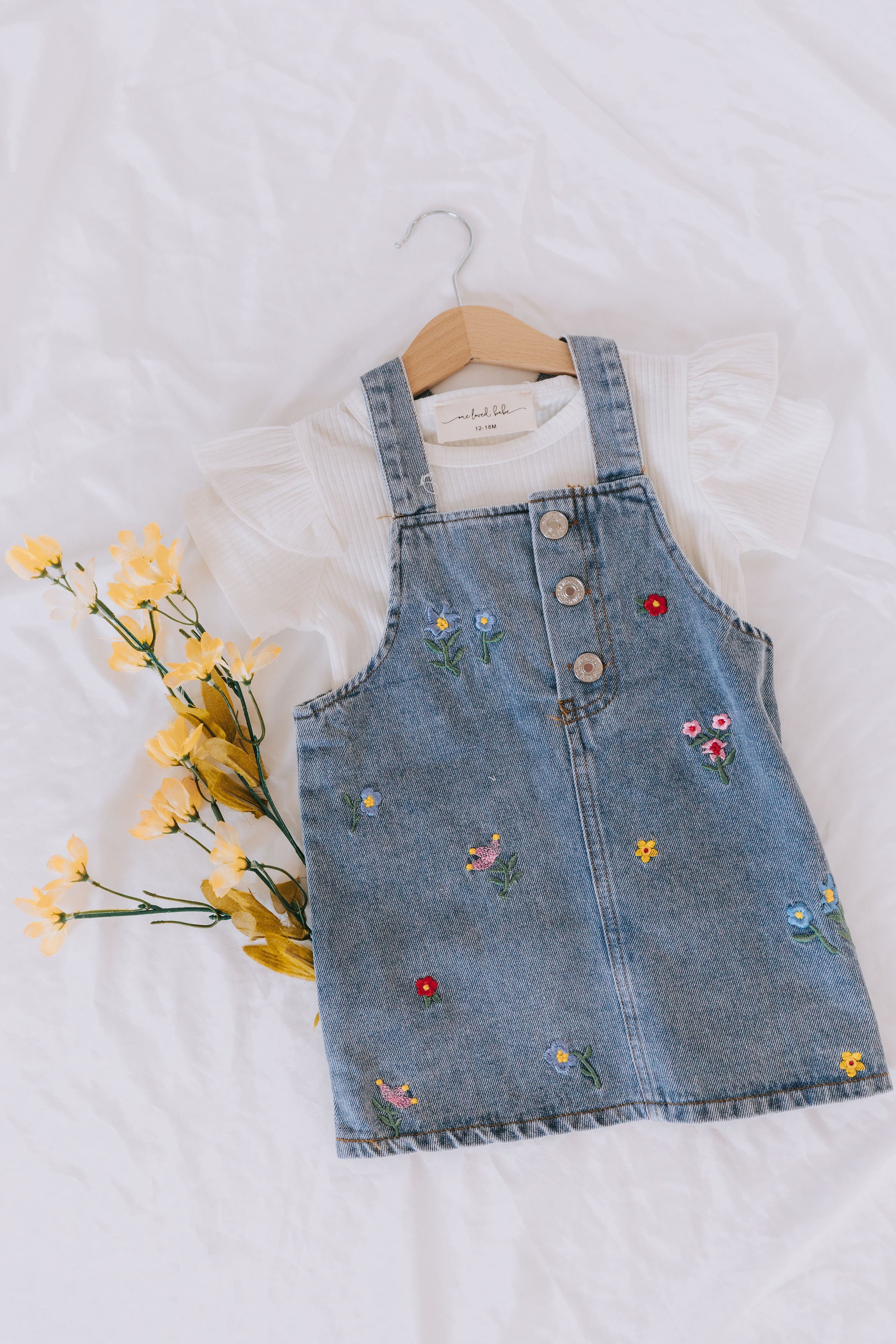 My Little Love Baby Overall Dress