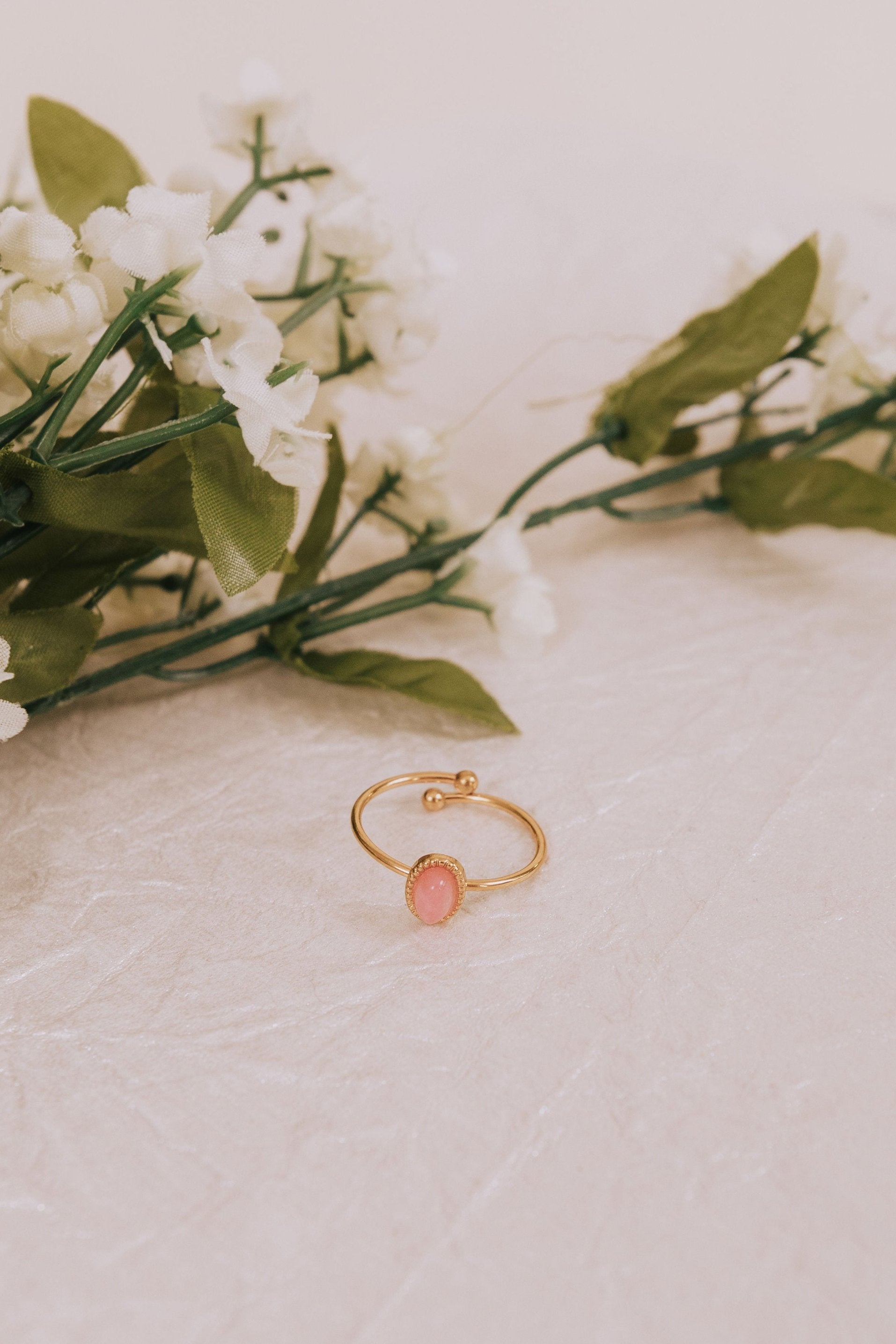 Simple And Sweet Ring - 14k Gold Plated