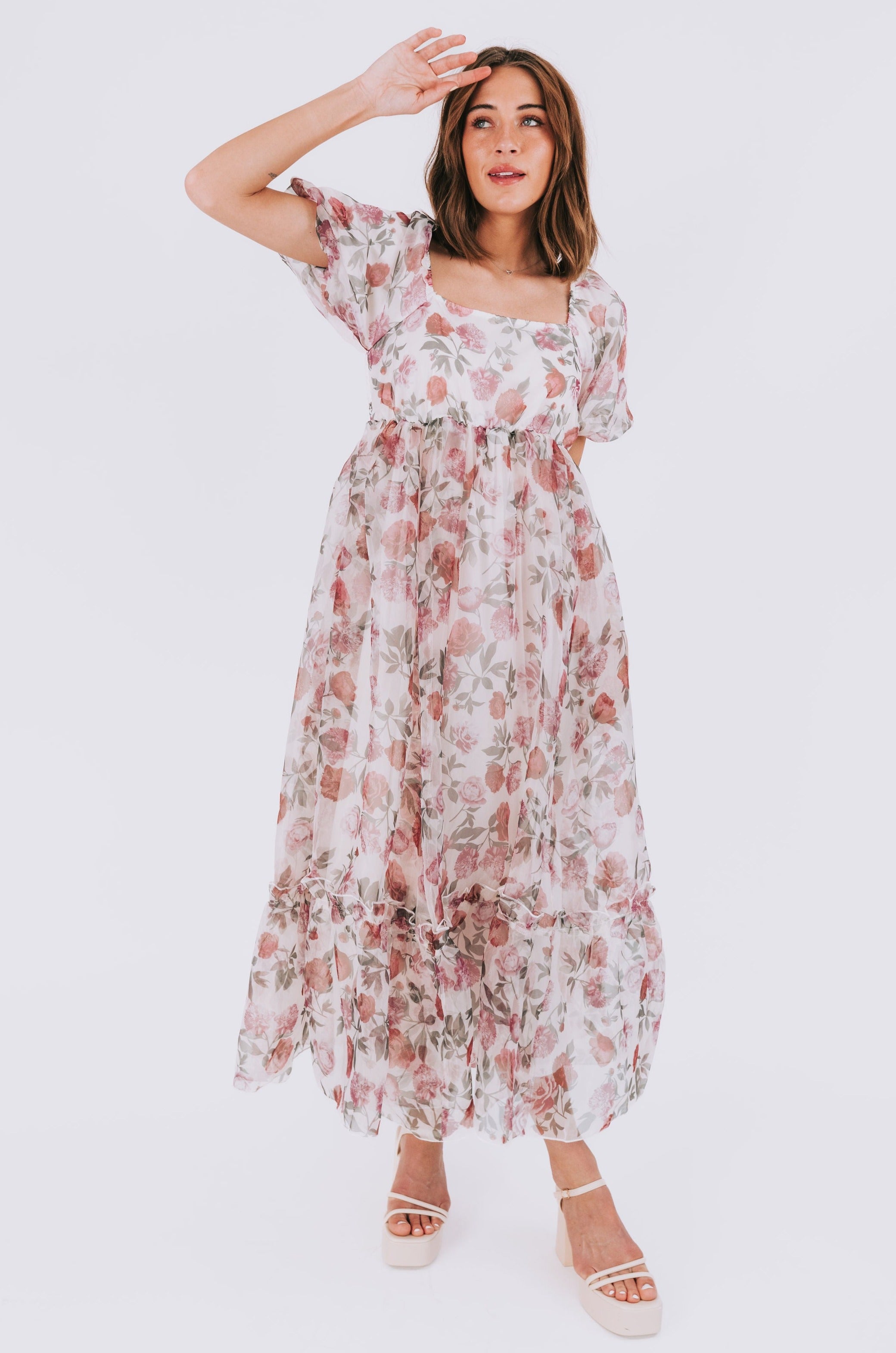 ONE LOVED BABE - Ruby Blossom Dress