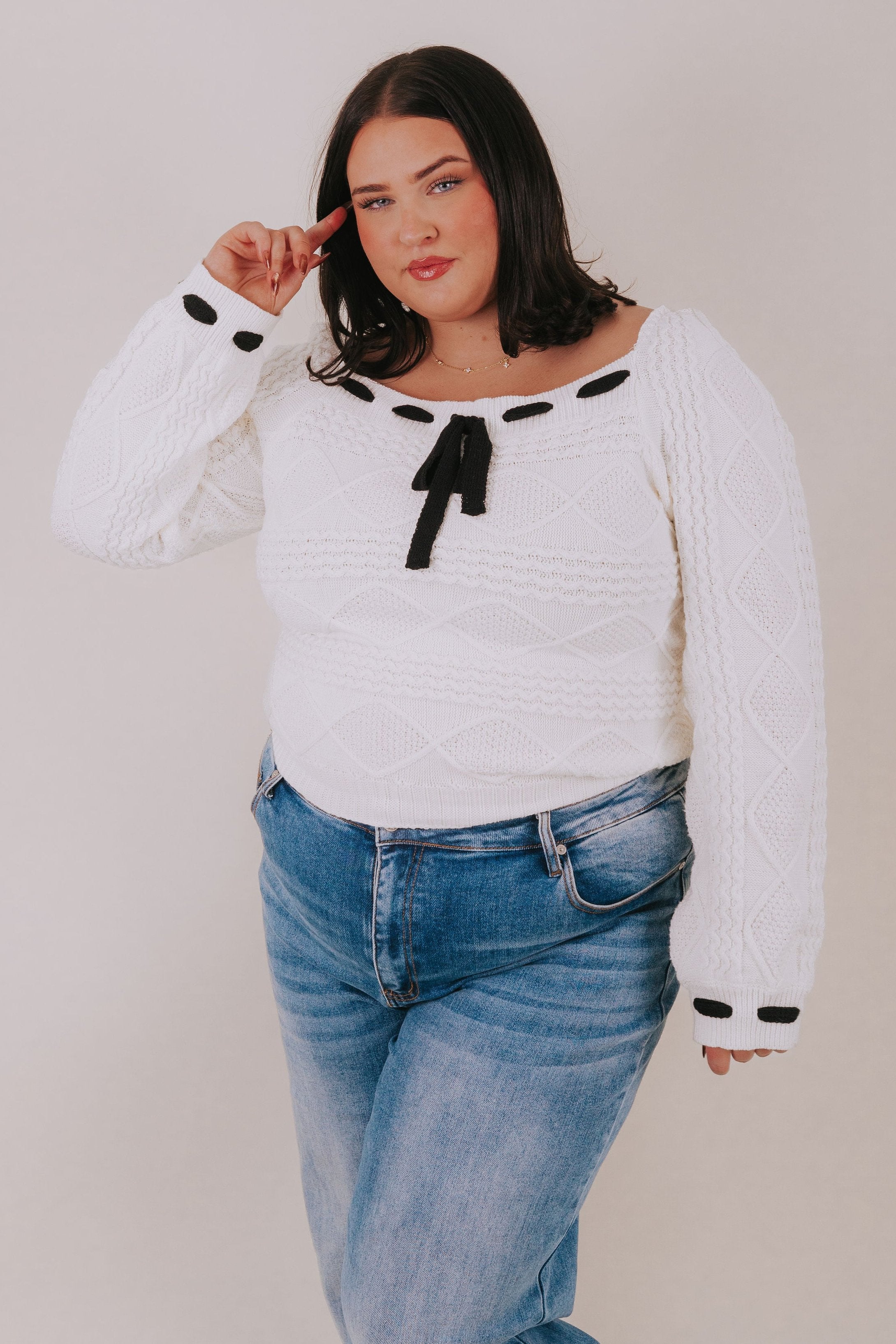 PLUS SIZE - Be Mine Tonight Top