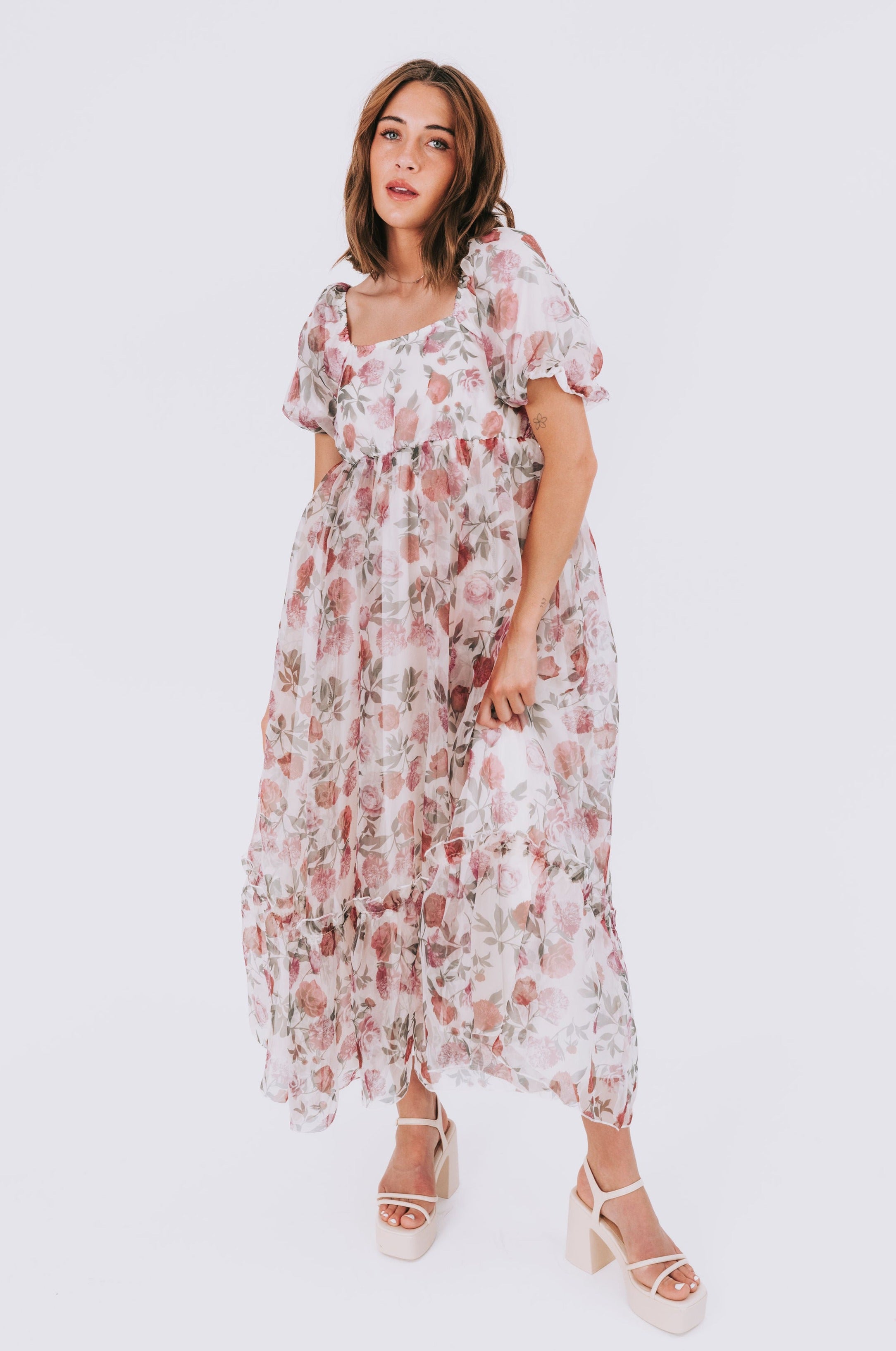 ONE LOVED BABE - Ruby Blossom Dress