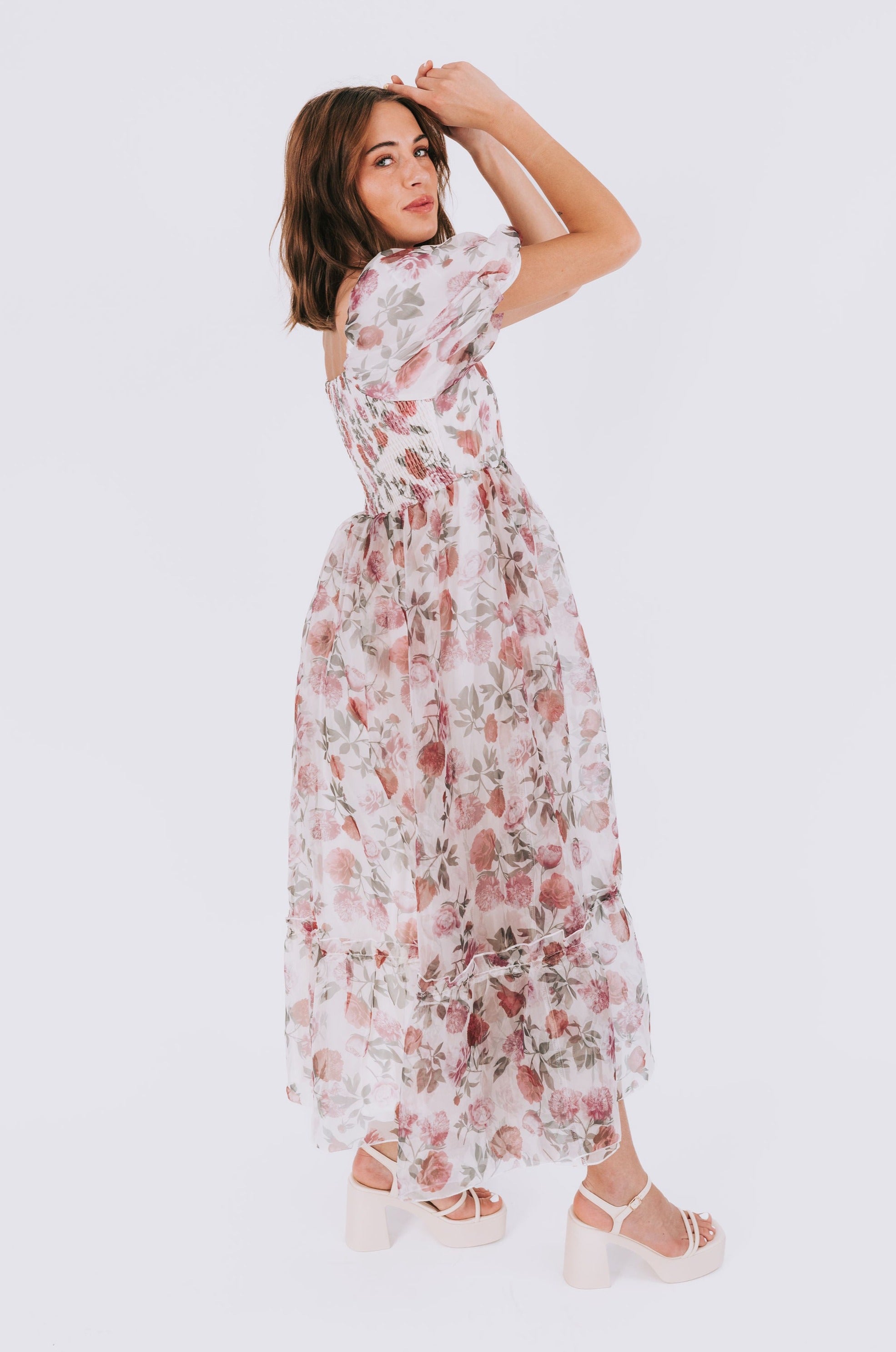 ONE LOVED BABE - Ruby Blossom Dress