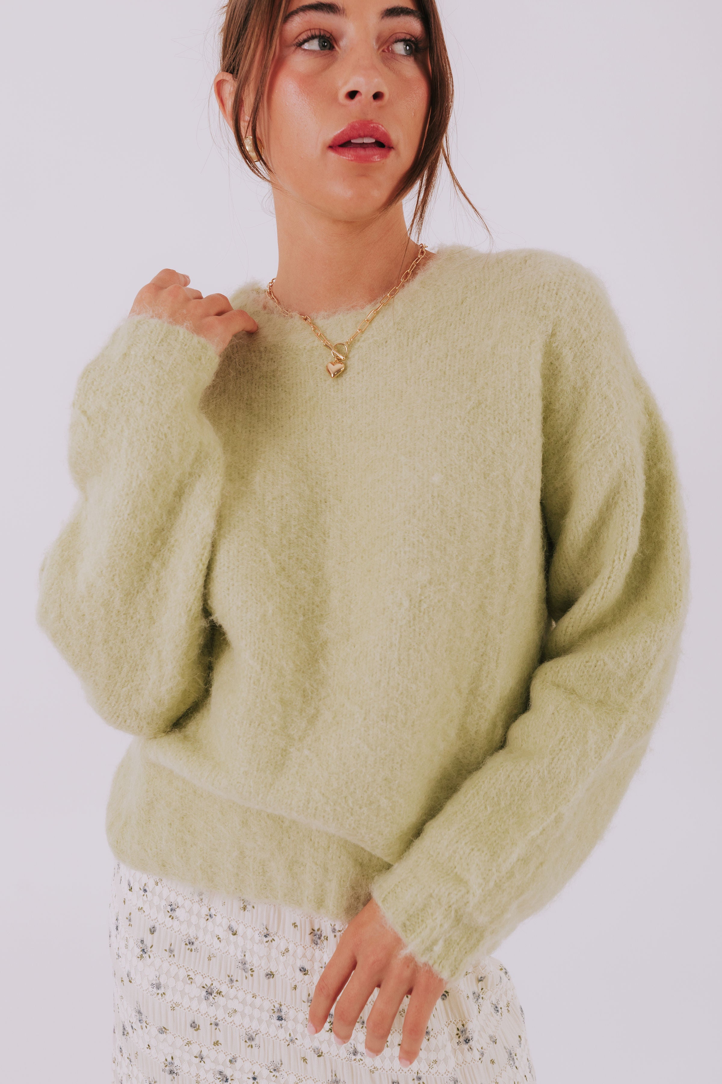 Sweet Green Apple Sweater