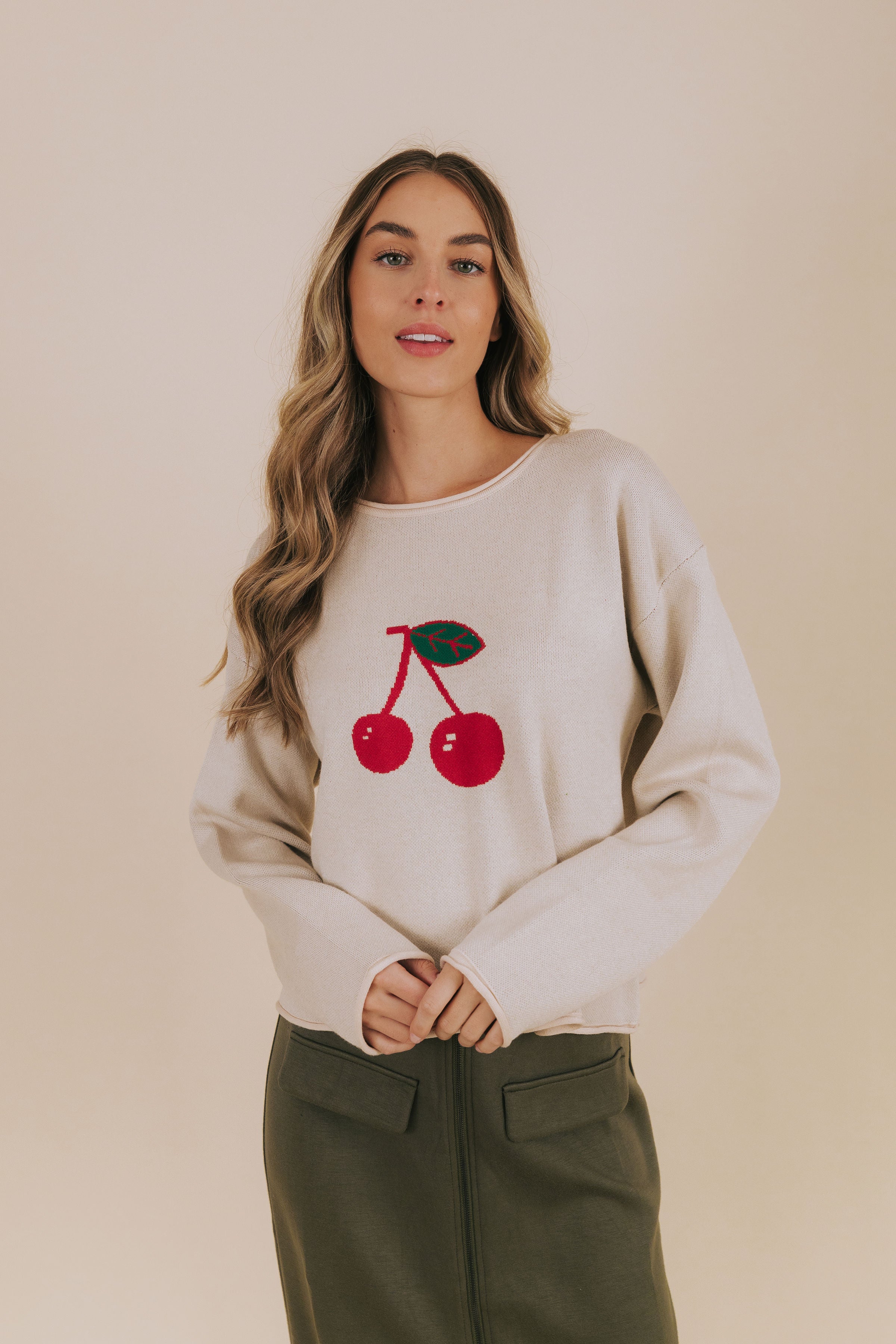 Sweet Cherry Sweater