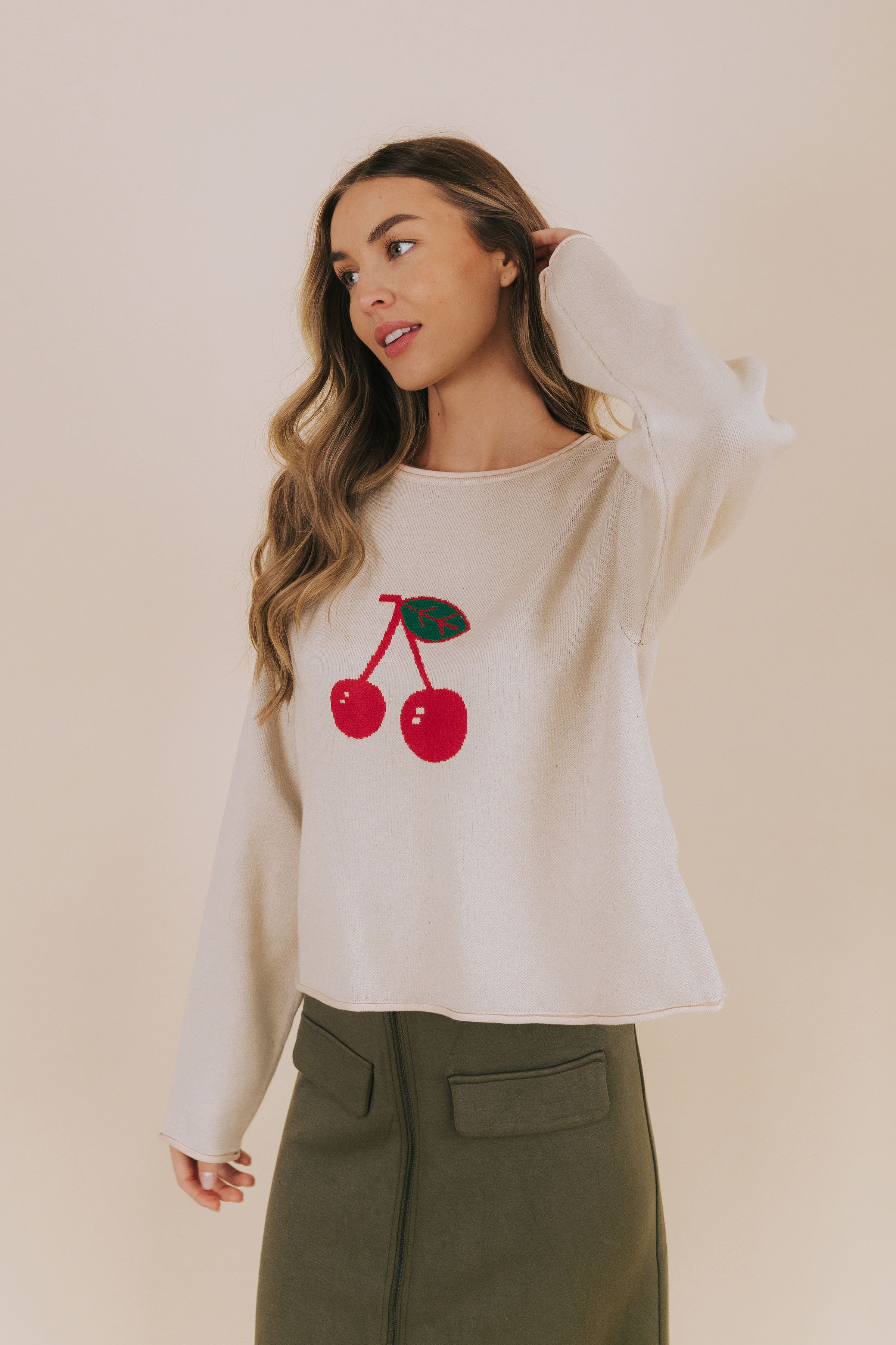 Sweet Cherry Sweater