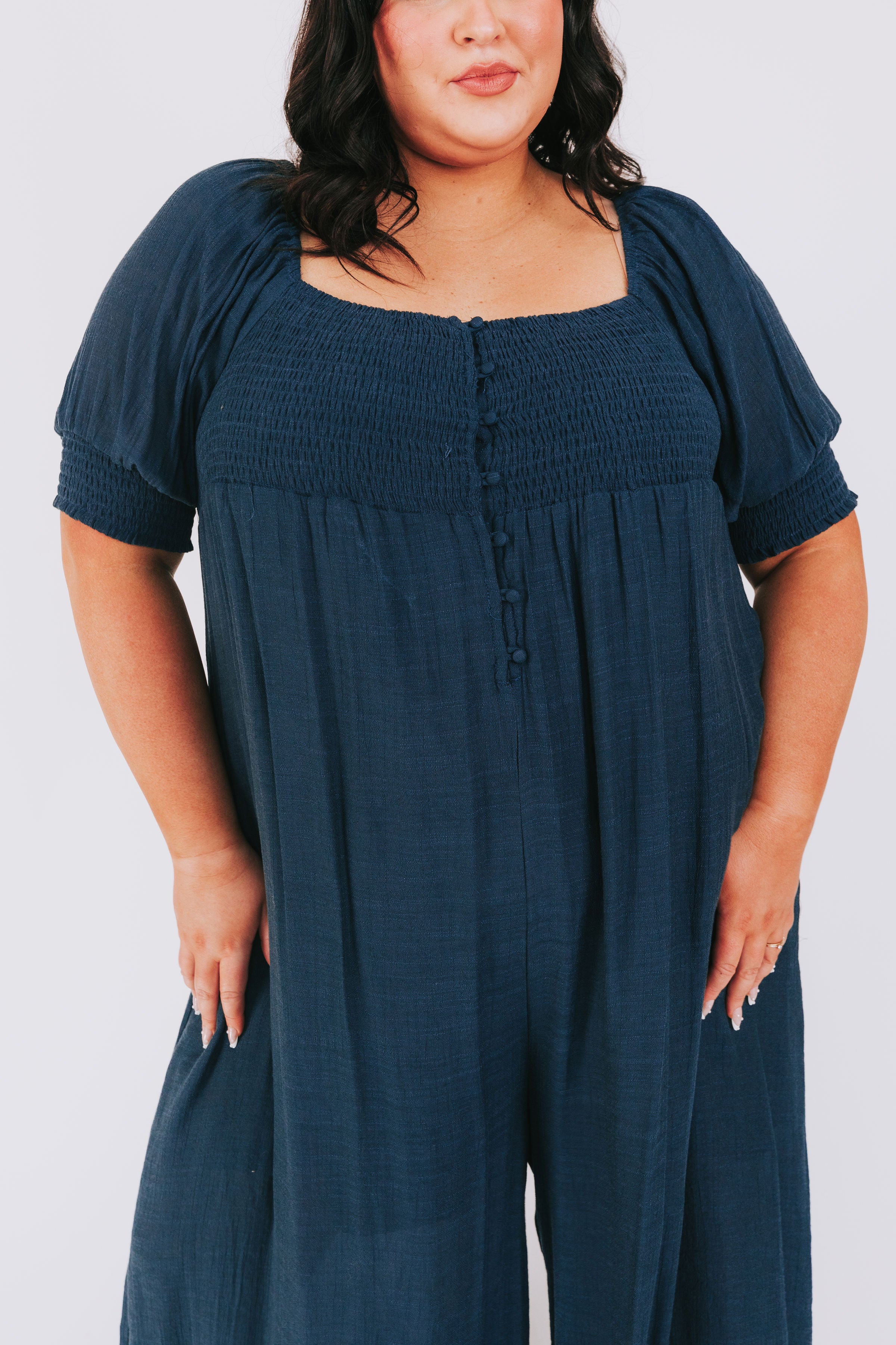 PLUS SIZE - Wavelength Jumpsuit