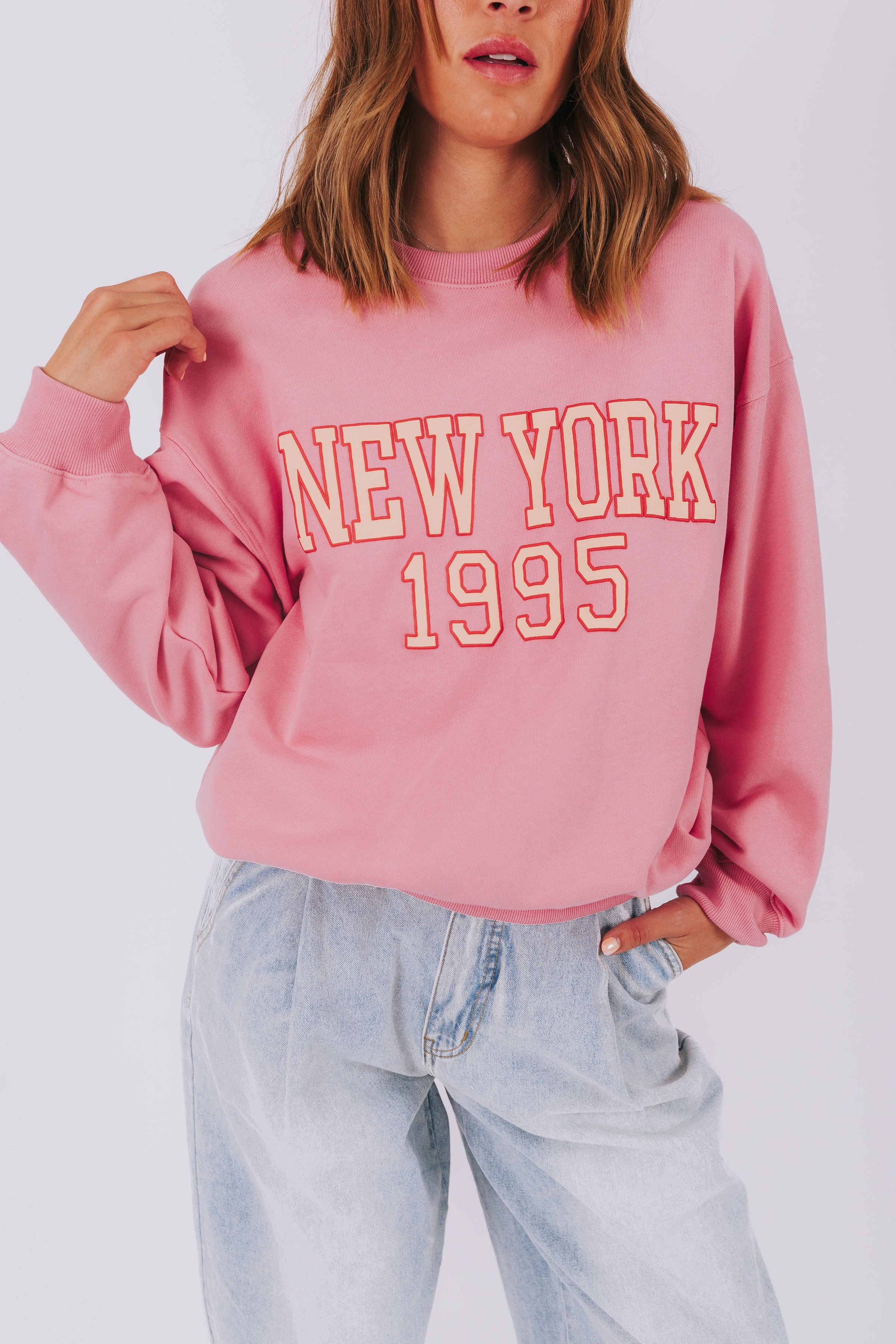 Vintage 90s 1995 New York City Defence Fund Sweatshirt New City Rock offers Metal Sweater Jumper Crewneck