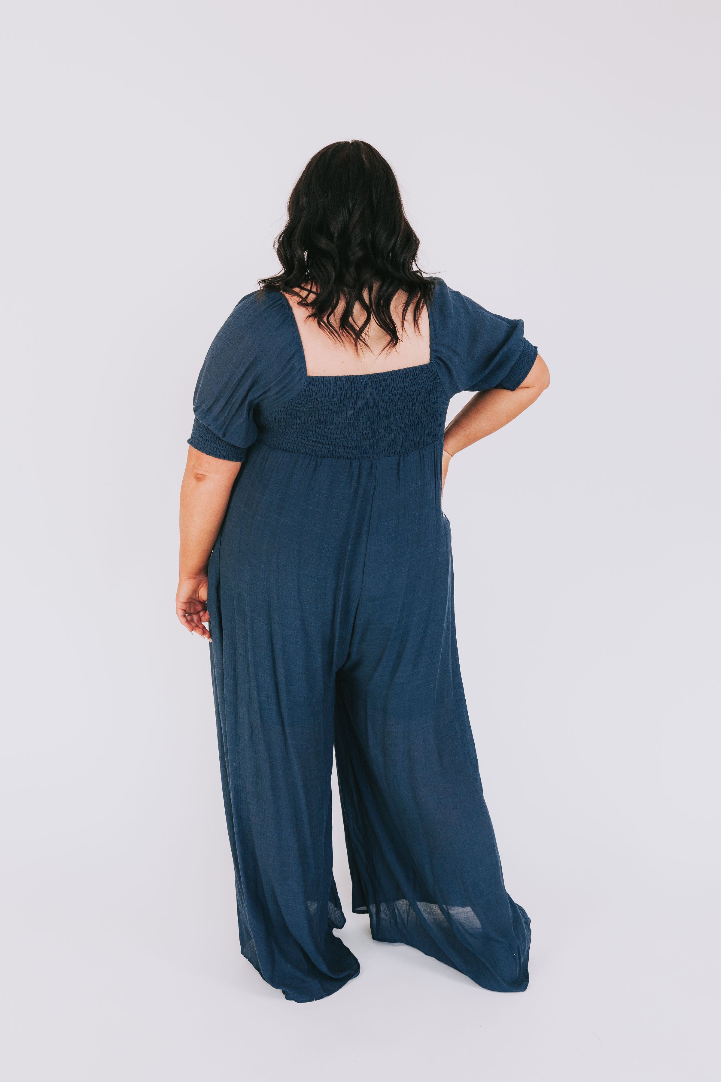 PLUS SIZE - Wavelength Jumpsuit