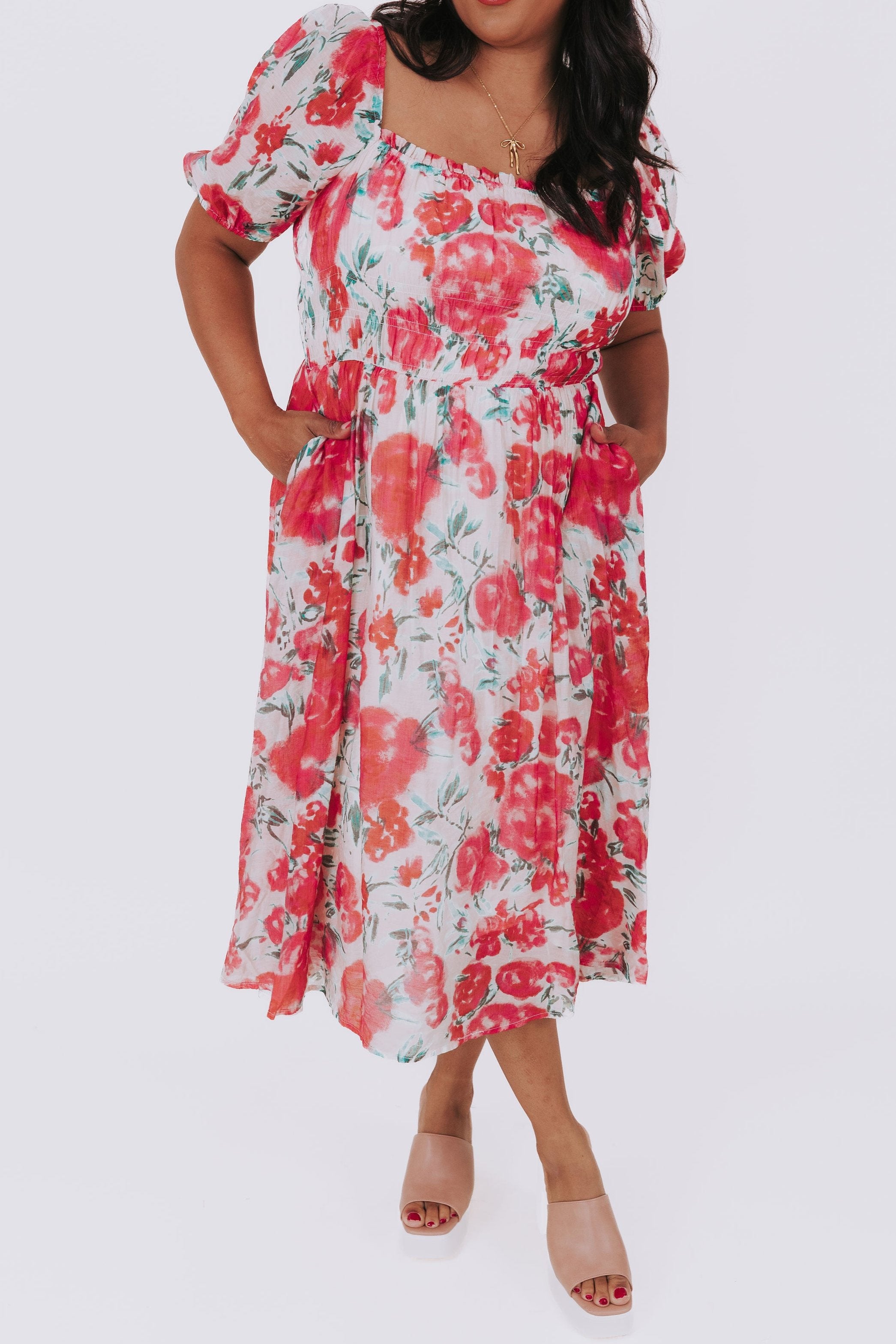 PLUS SIZE - Paint Away Dress