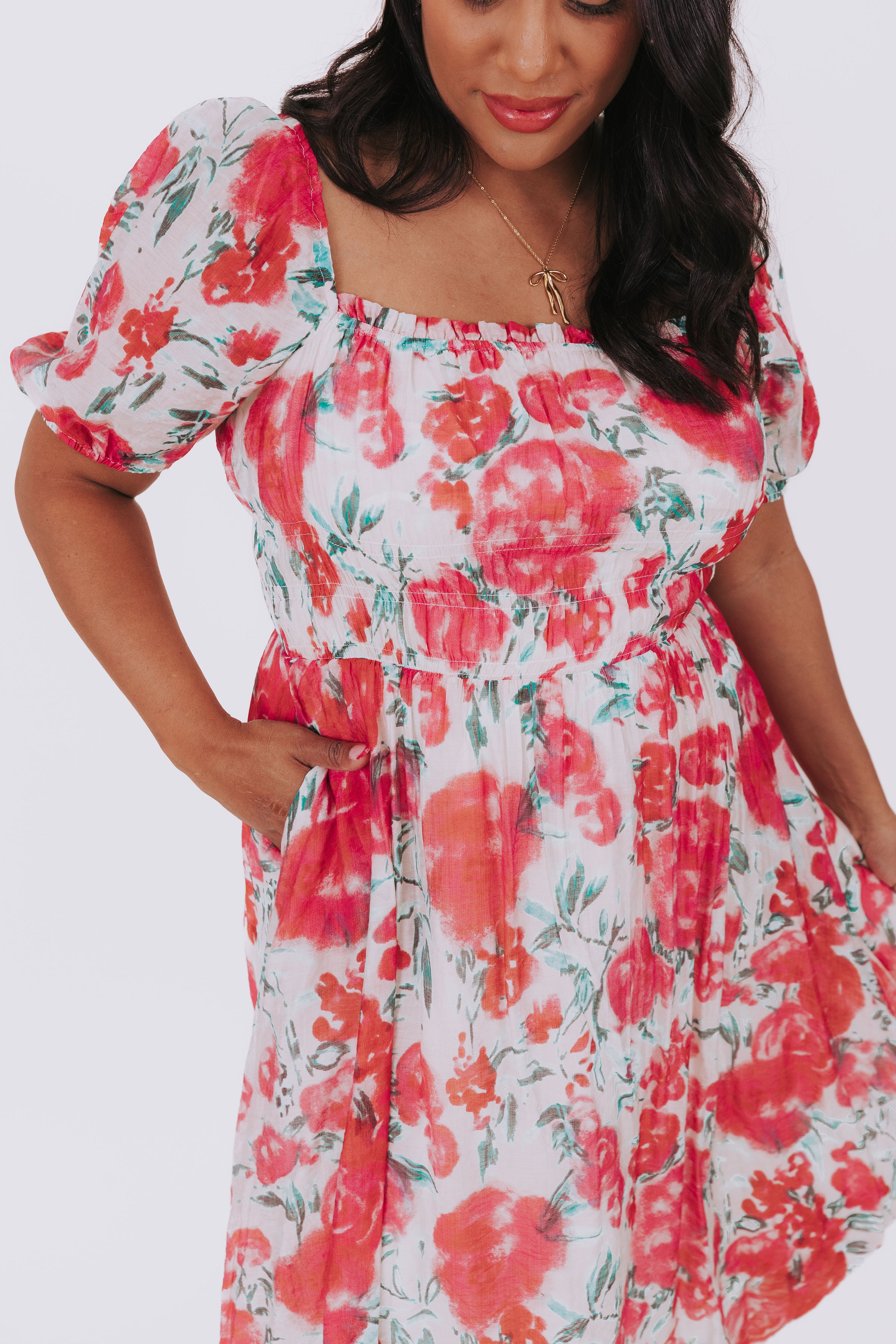 PLUS SIZE - Paint Away Dress