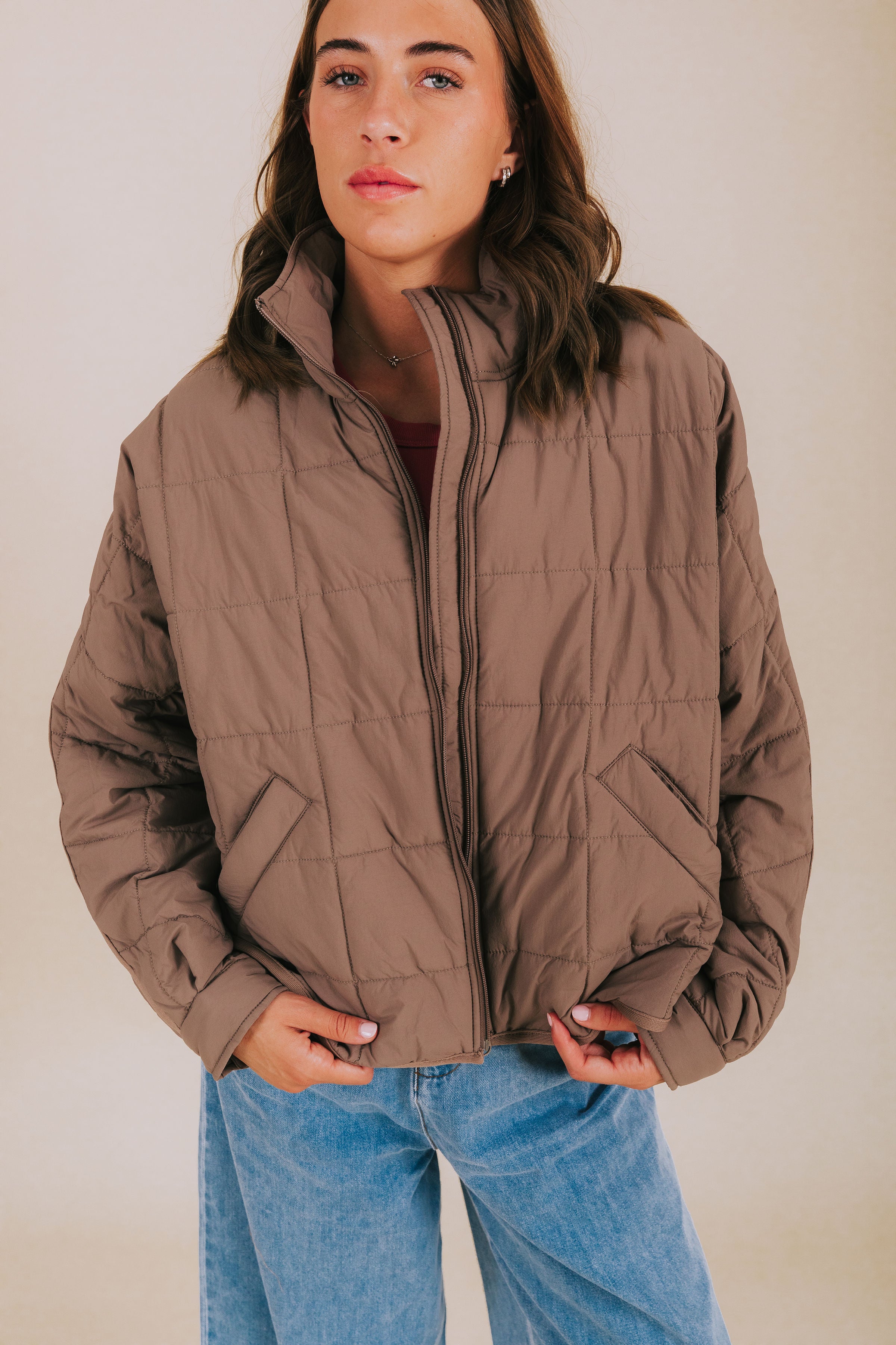 NWT outlet Free People Photoreal Pippa Packable Puffer Jacket Bomber Coat