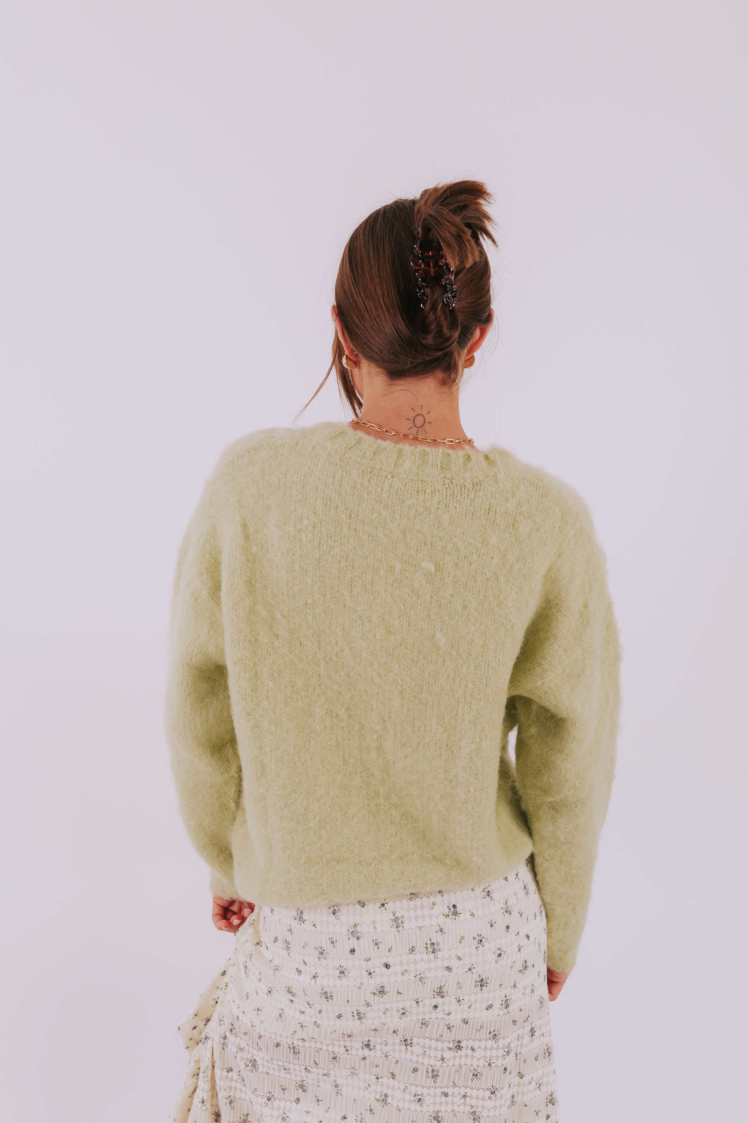 Sweet Green Apple Sweater