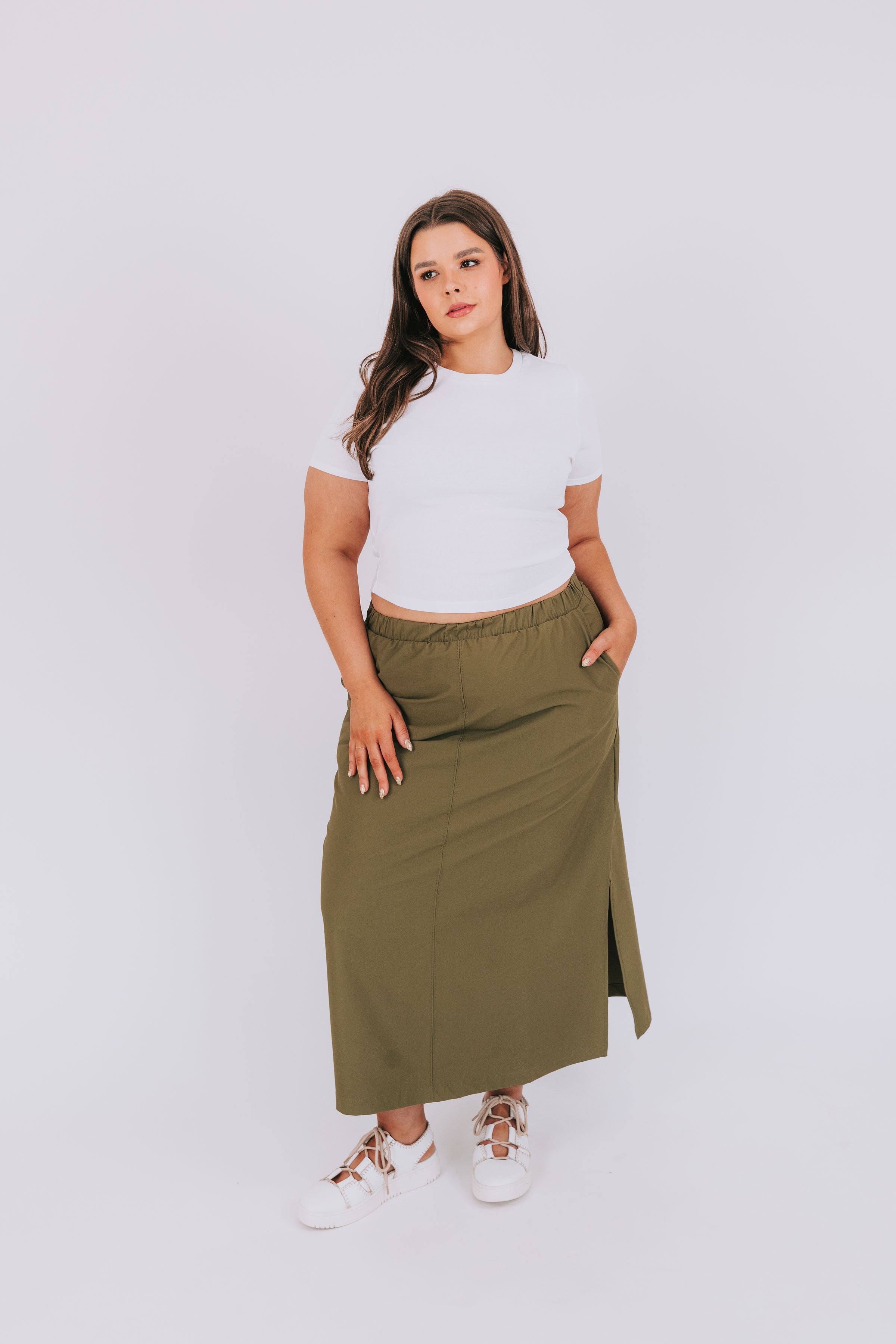 PLUS SIZE - In The Spotlight Skirt