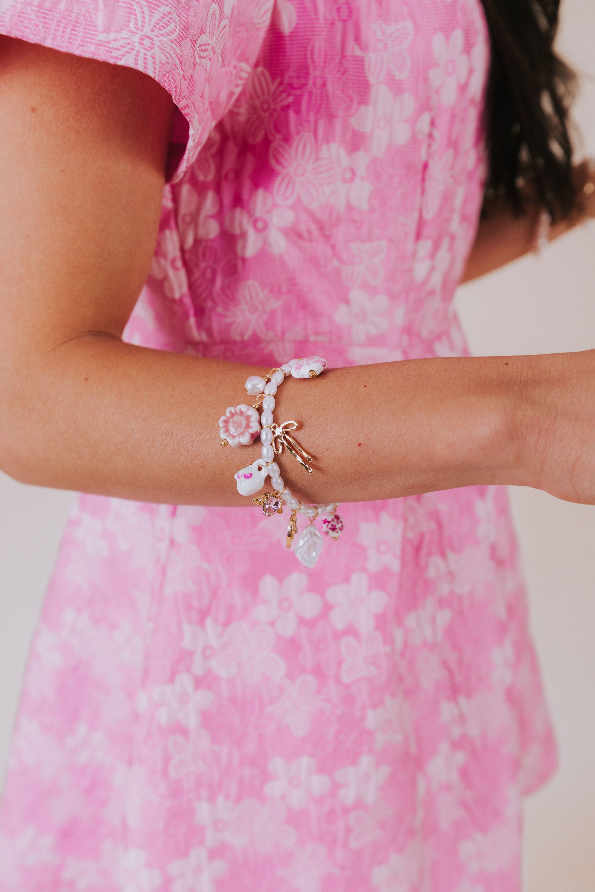 Tea Time Charm Bracelet