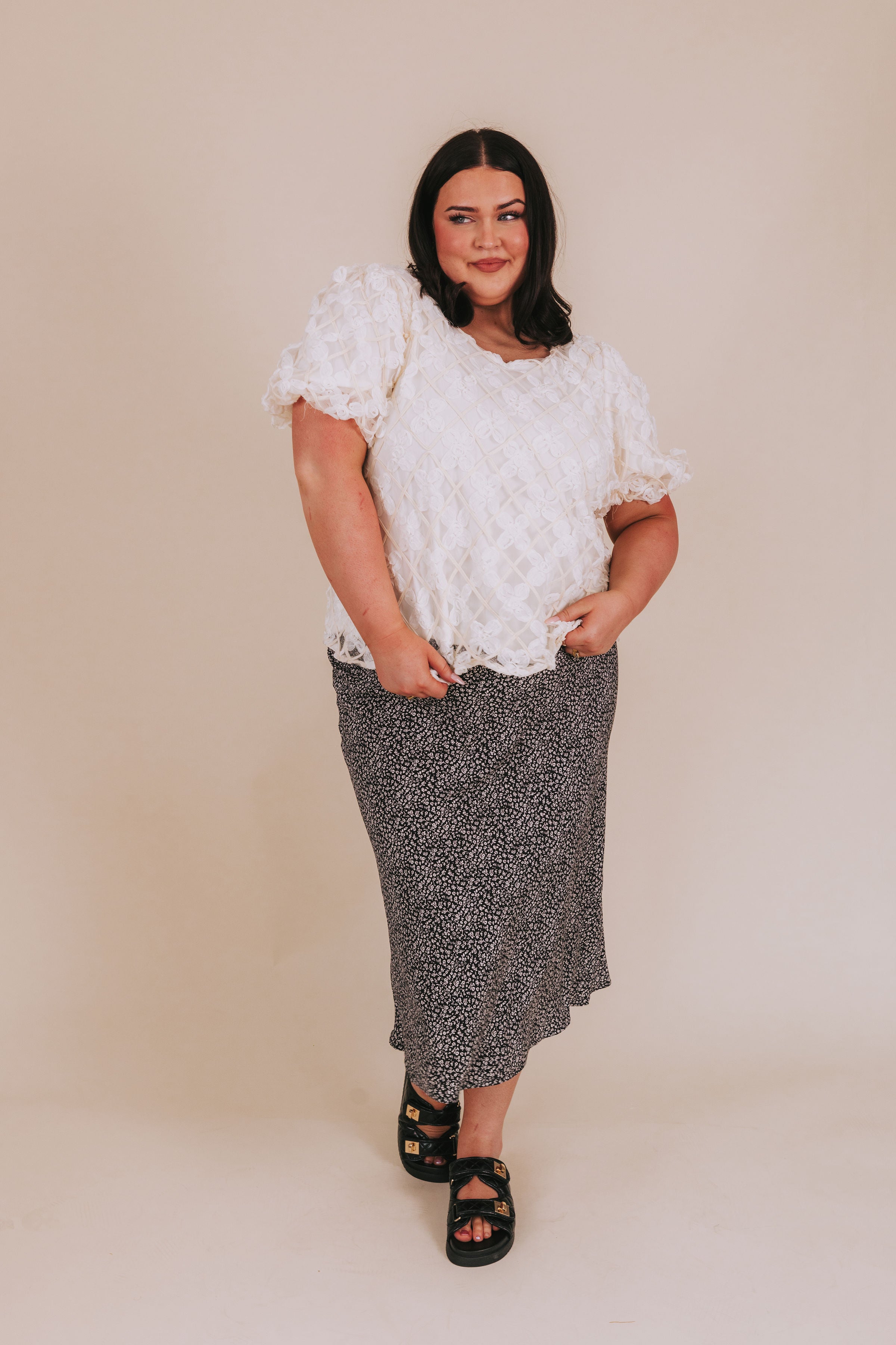 PLUS SIZE - Heaven Sent Top