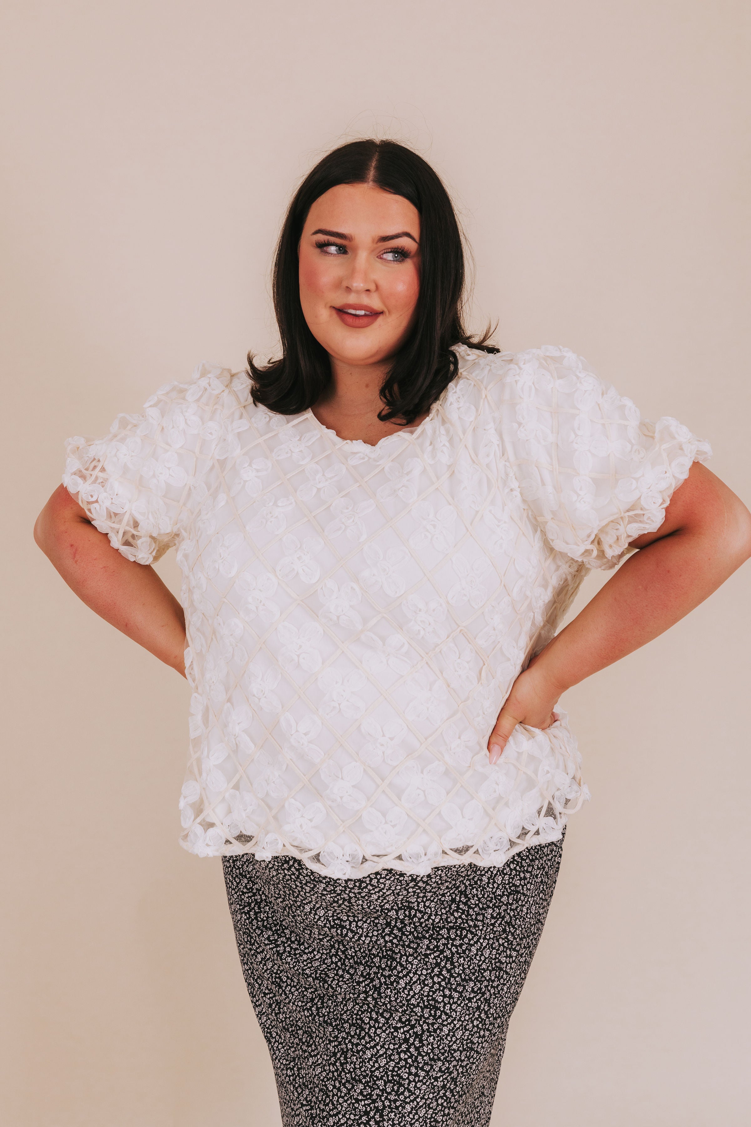 PLUS SIZE - Heaven Sent Top