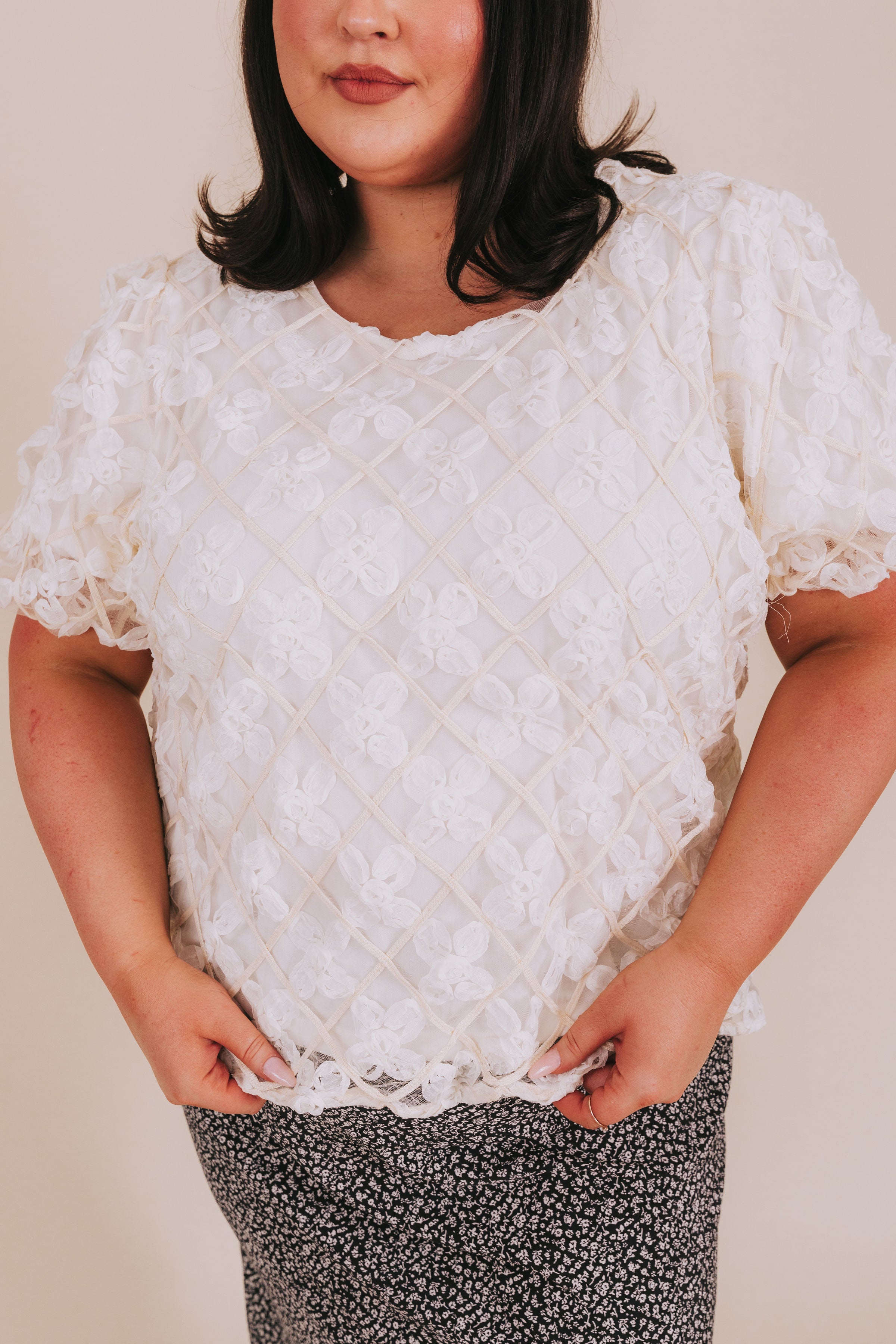 PLUS SIZE - Heaven Sent Top