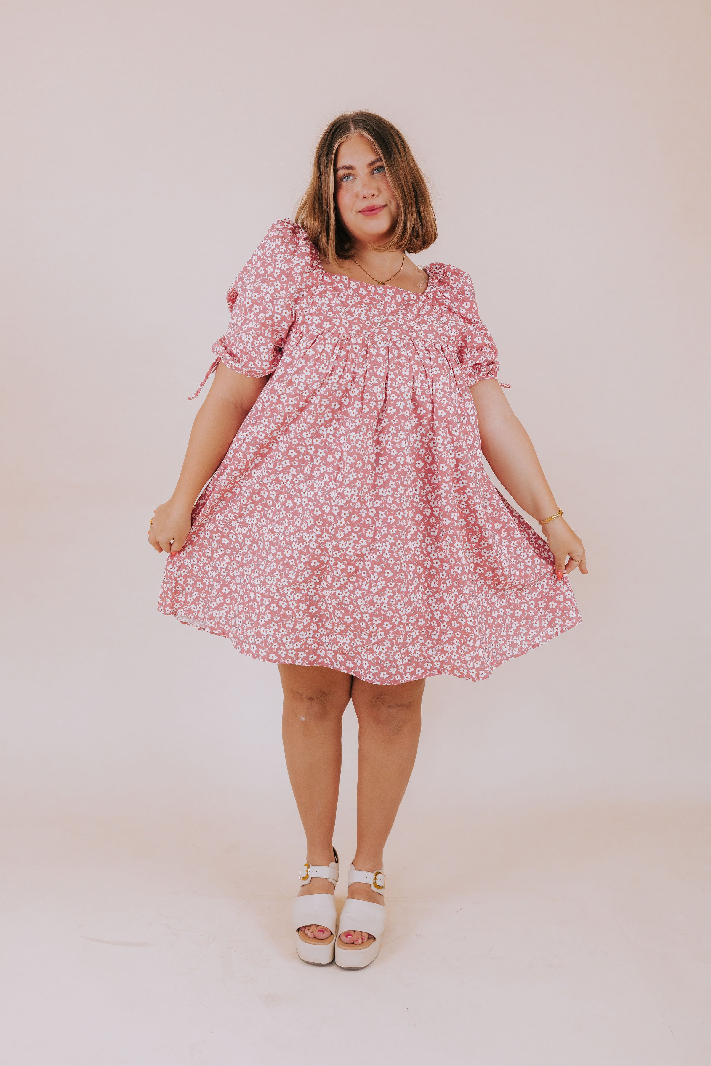 PLUS SIZE - Being There Dress