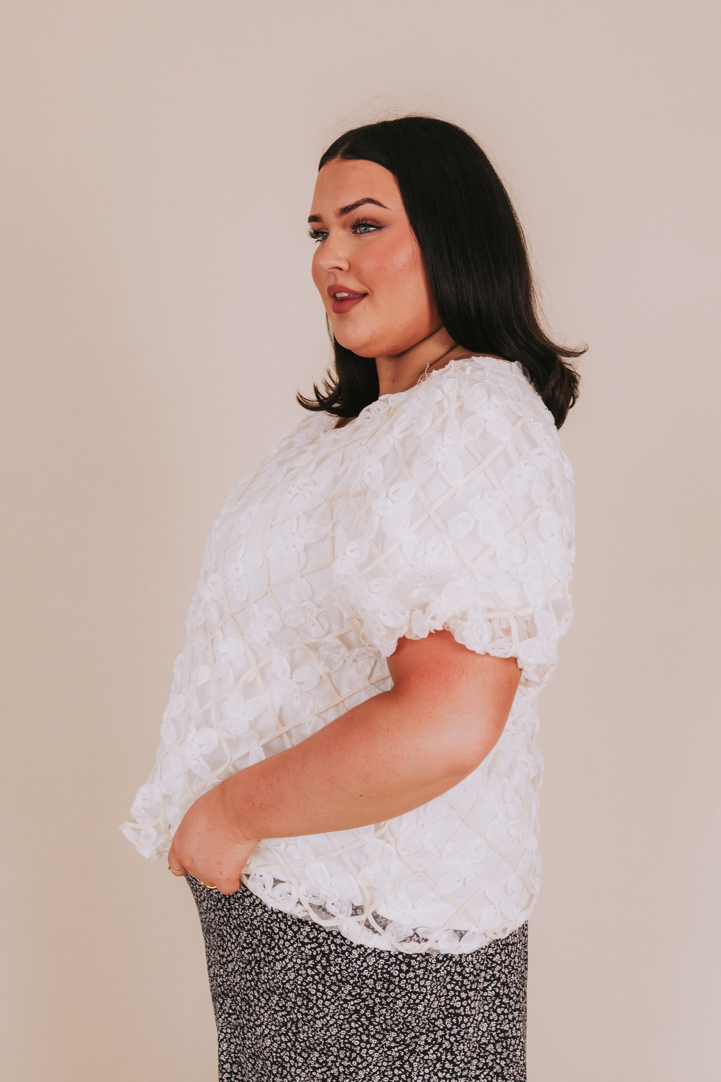 PLUS SIZE - Heaven Sent Top