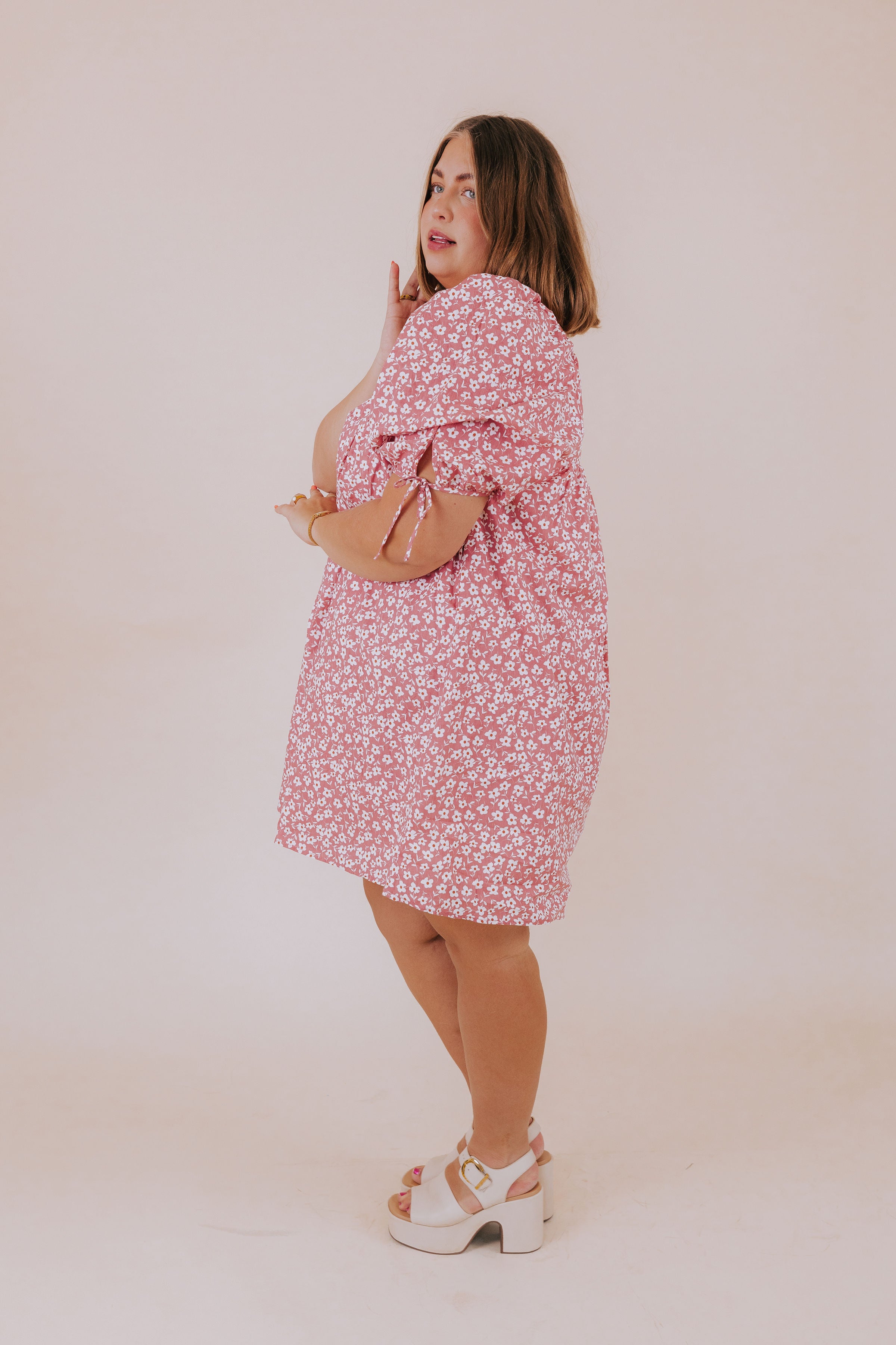 PLUS SIZE - Being There Dress