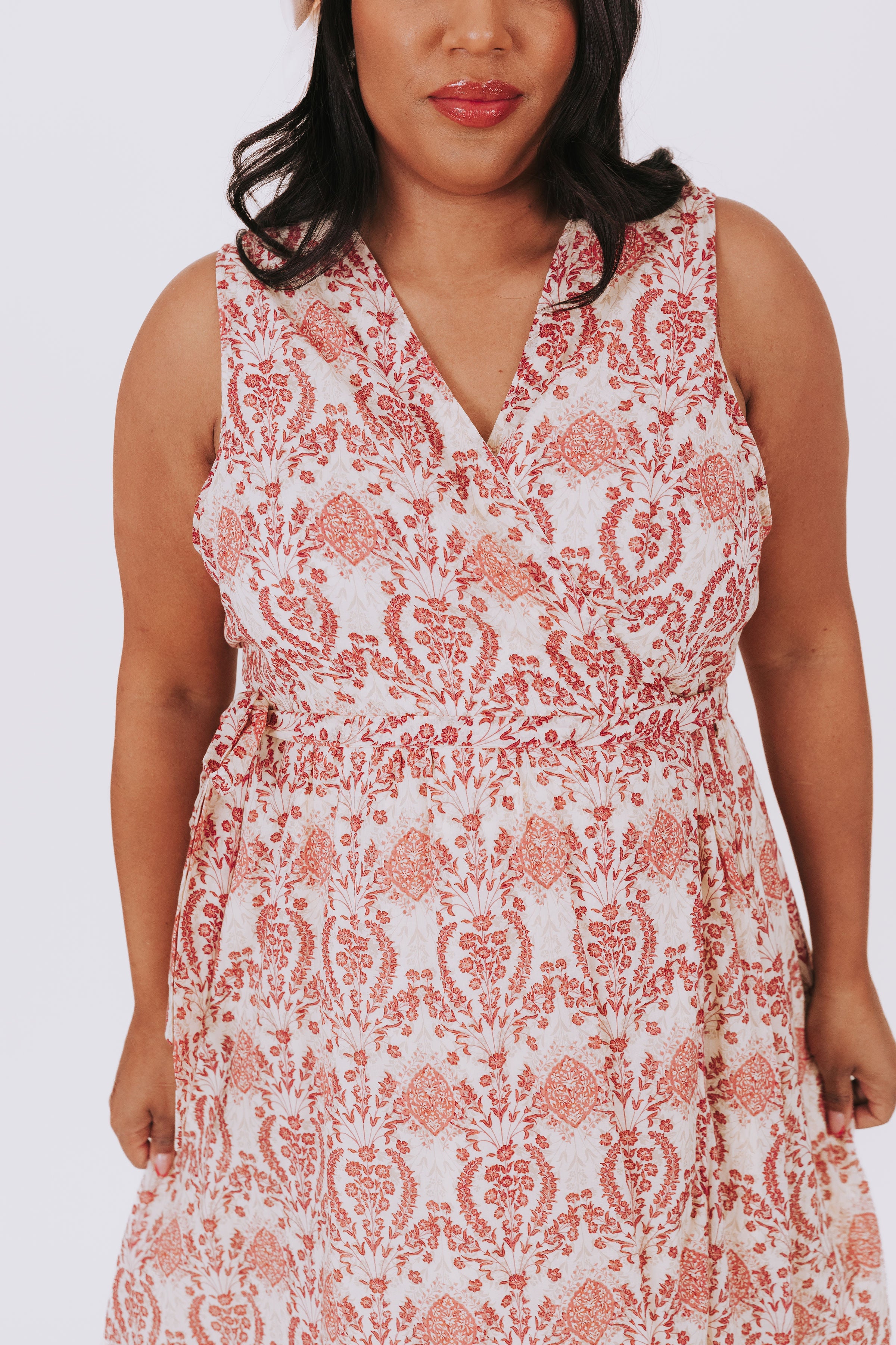 PLUS SIZE - Burning Love Letters Dress