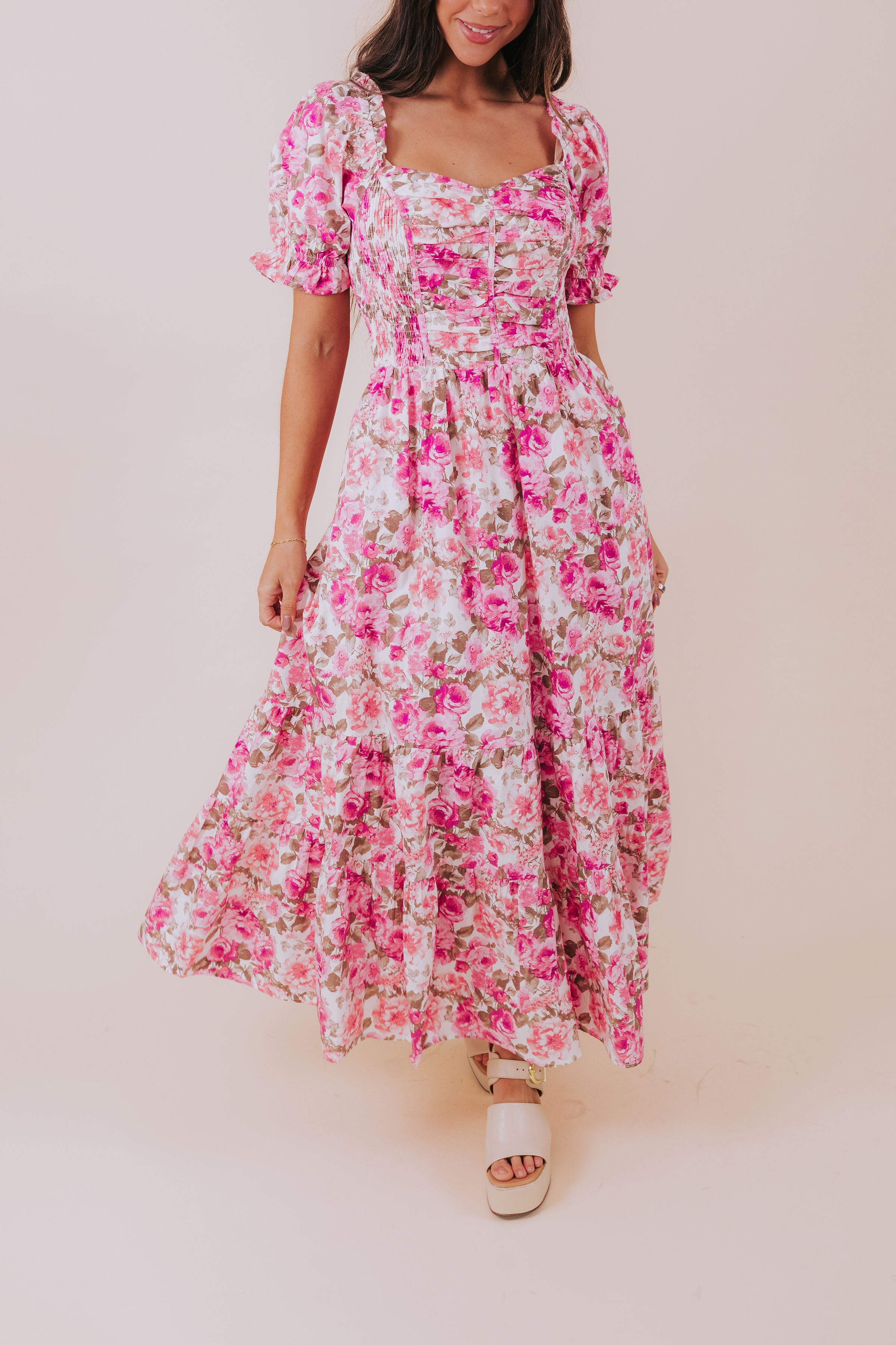 Rosy Outlook Dress