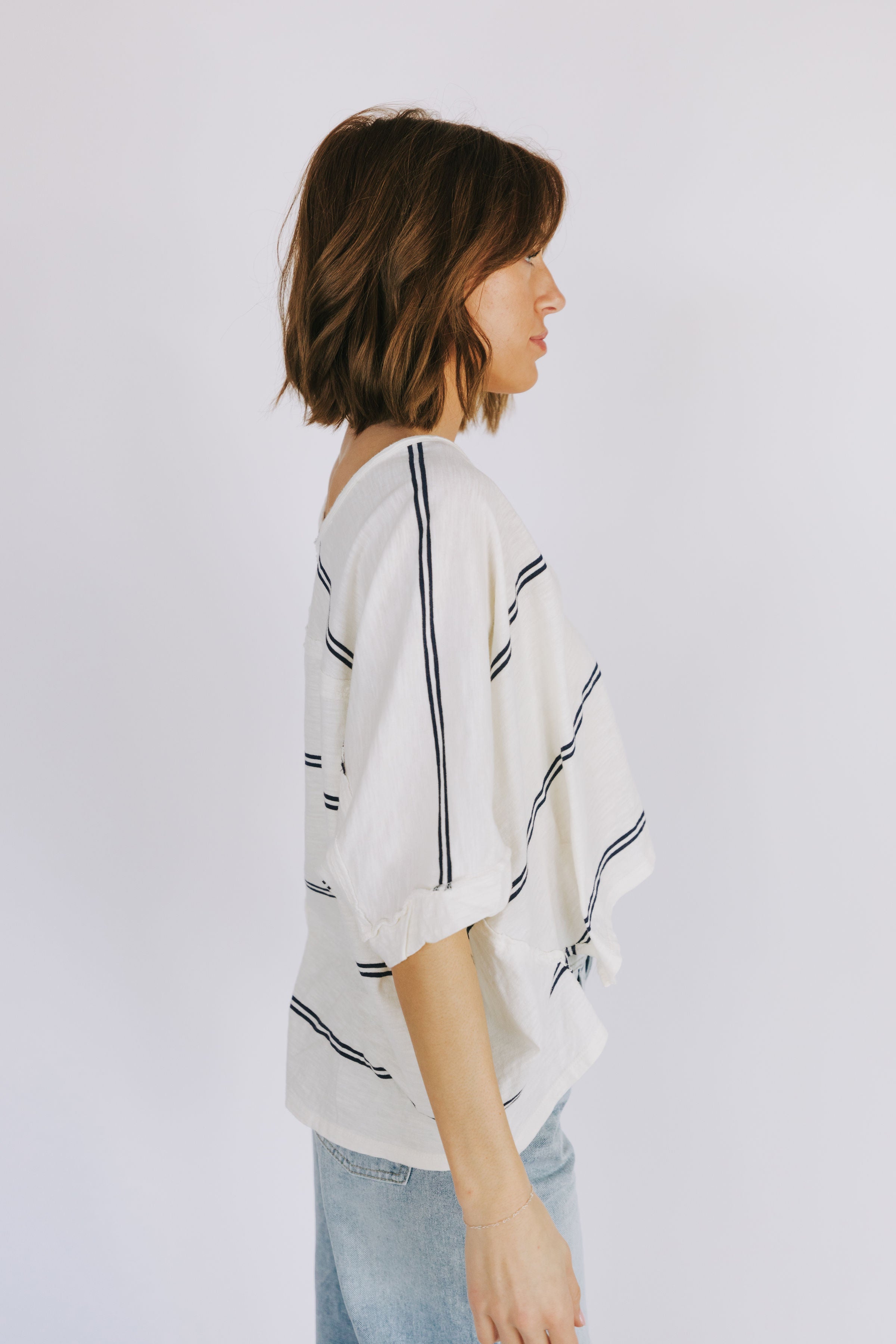 FREE PEOPLE - Jaydon Stripe Tee