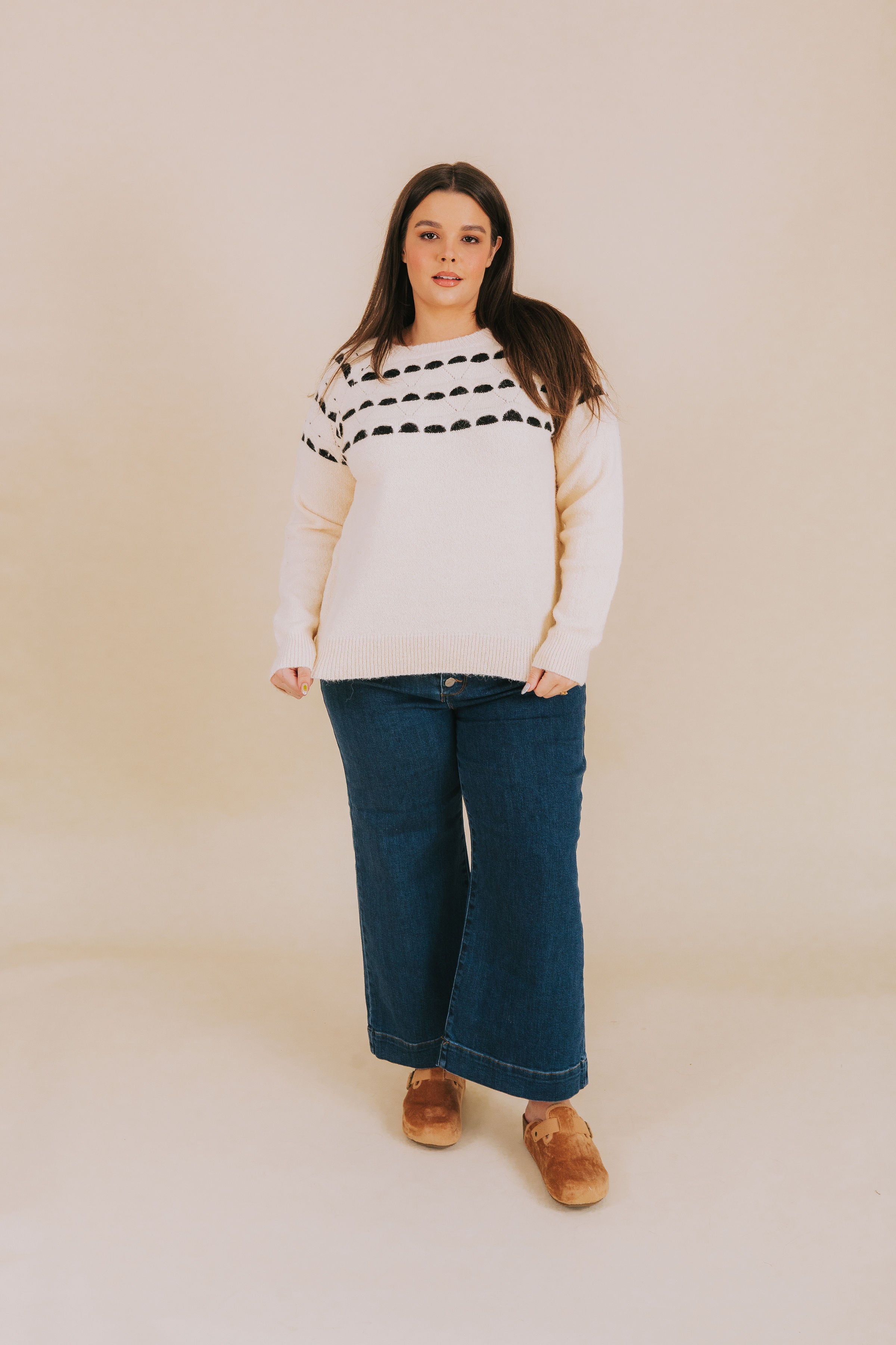 PLUS SIZE - Dream Tonight Sweater