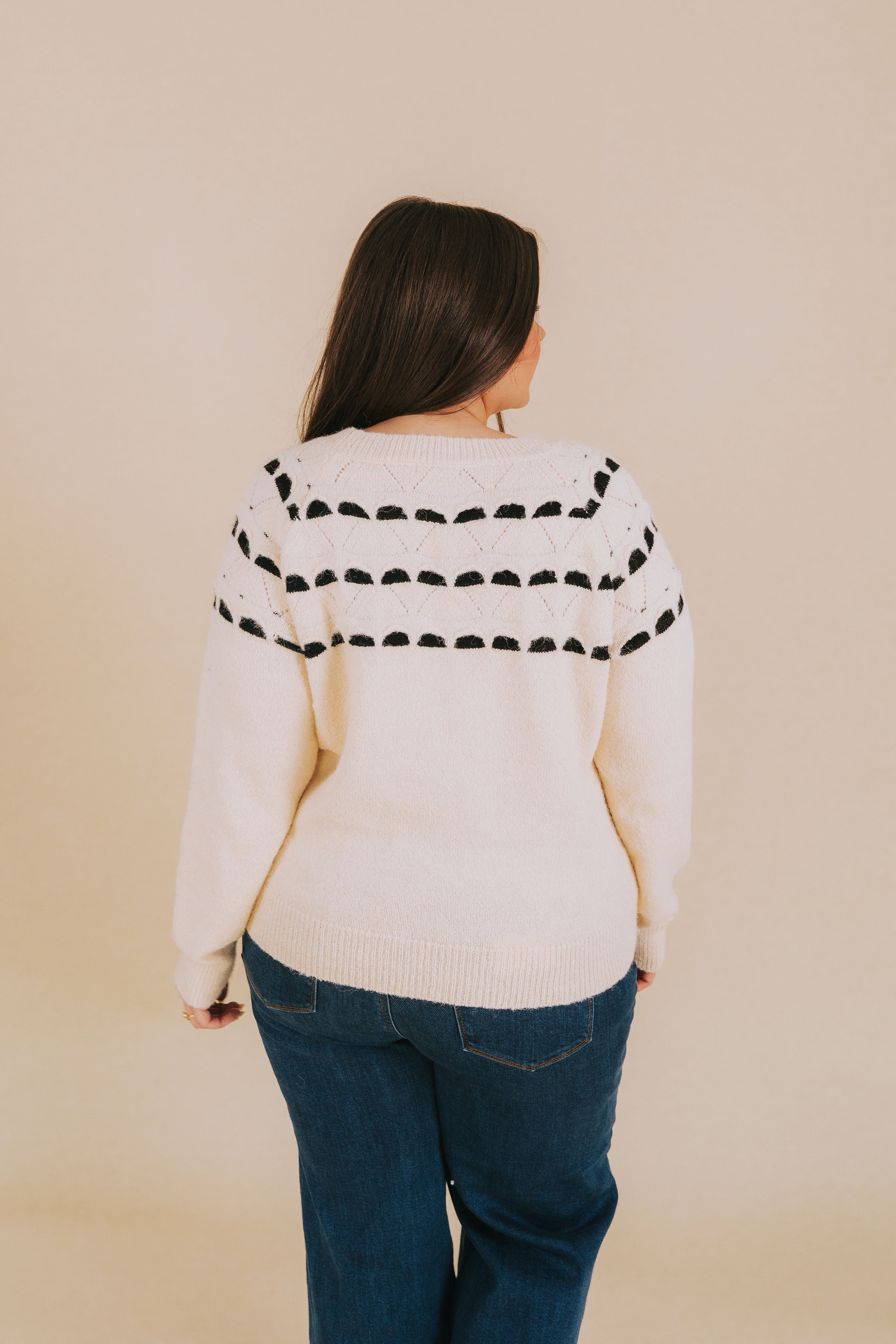 PLUS SIZE - Dream Tonight Sweater