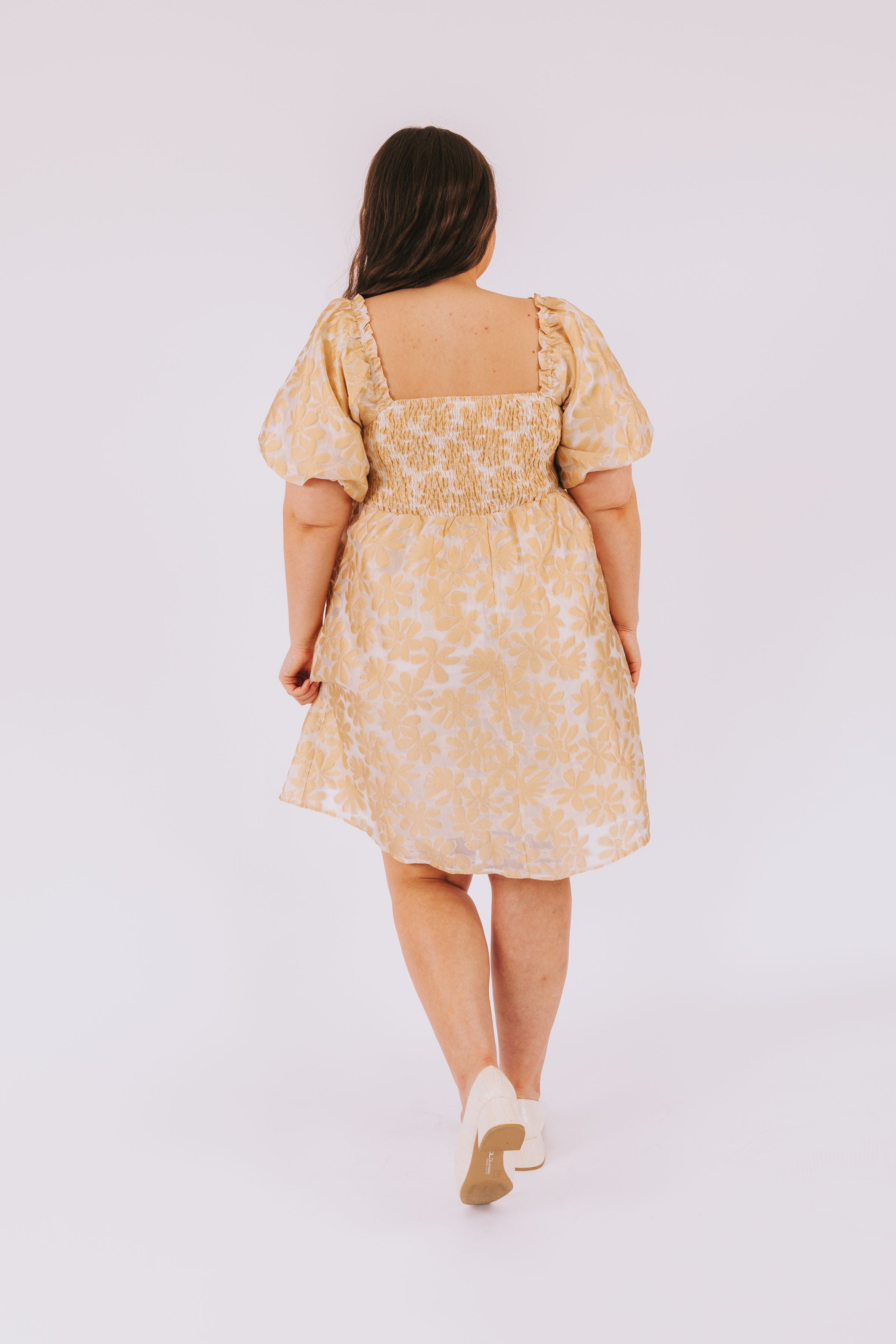 PLUS SIZE - Golden Sunrise Dress