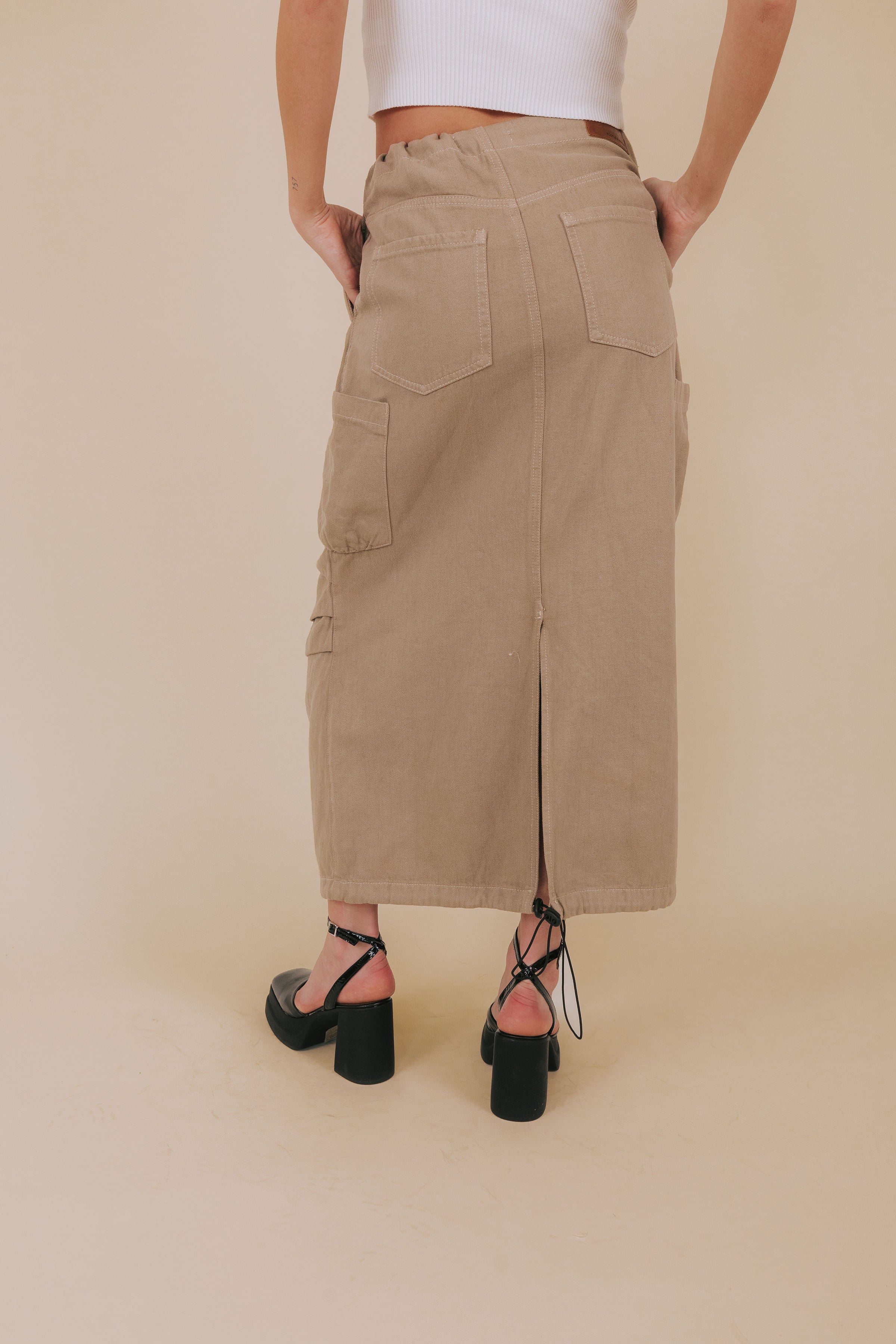 Tough Luck Cargo Skirt