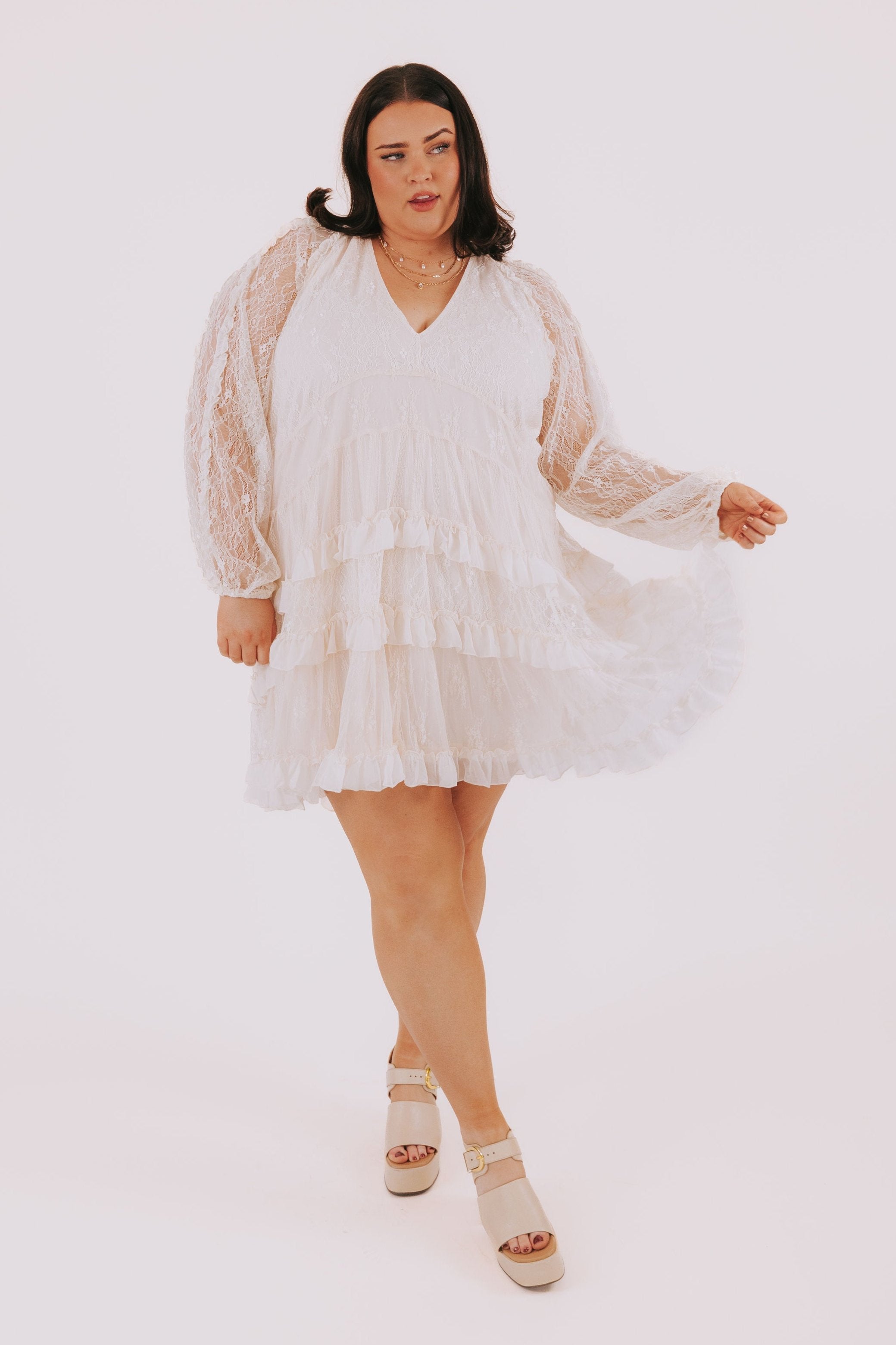 PLUS SIZE - Making Promises Dress