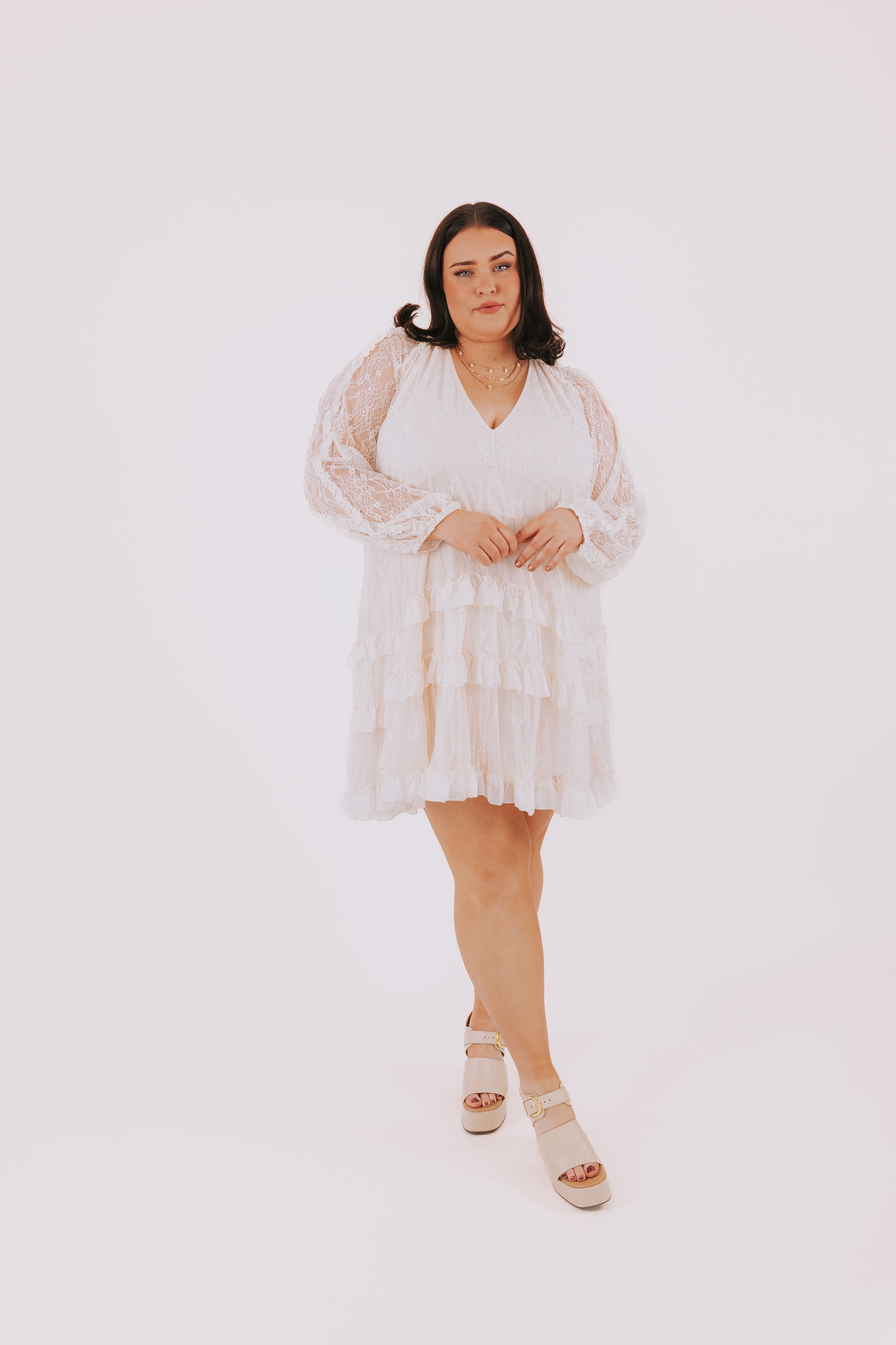 PLUS SIZE - Making Promises Dress