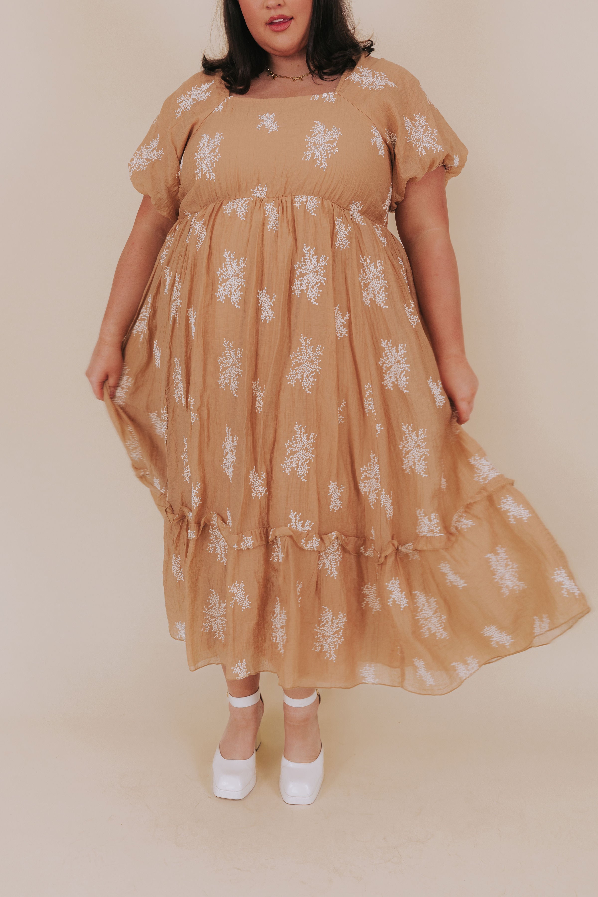 PLUS SIZE - Out Of The Woods Dress