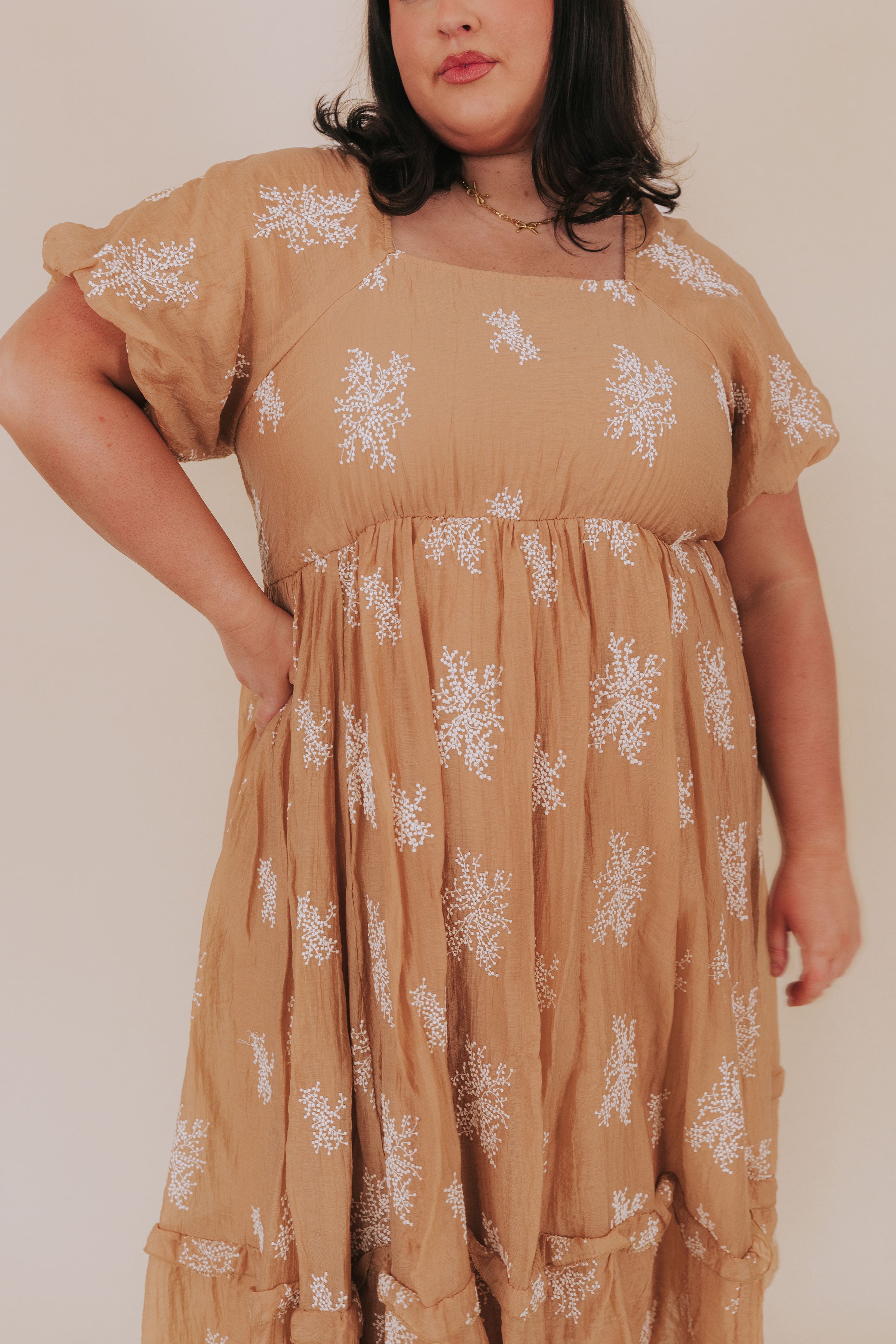 PLUS SIZE - Out Of The Woods Dress