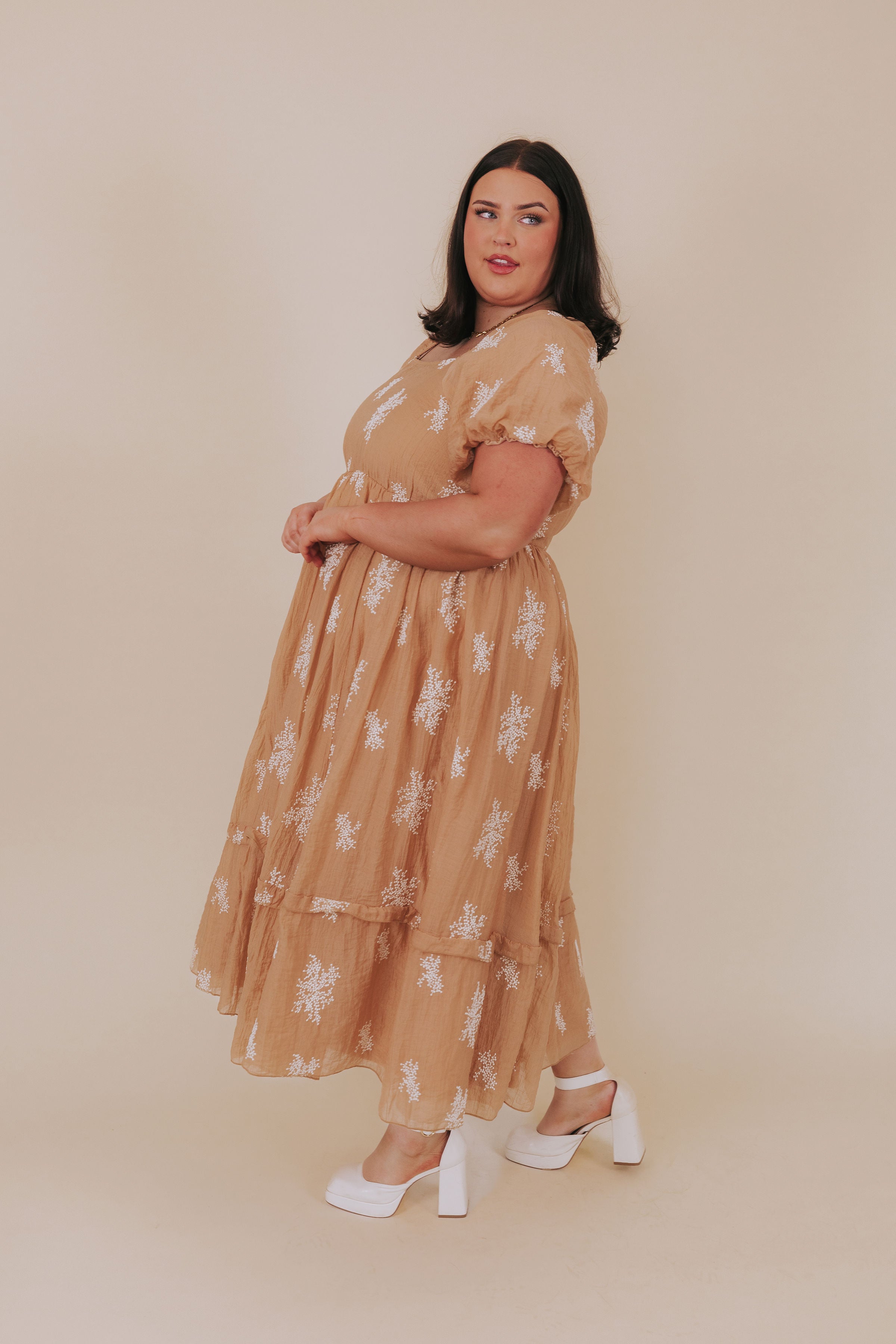 PLUS SIZE - Out Of The Woods Dress