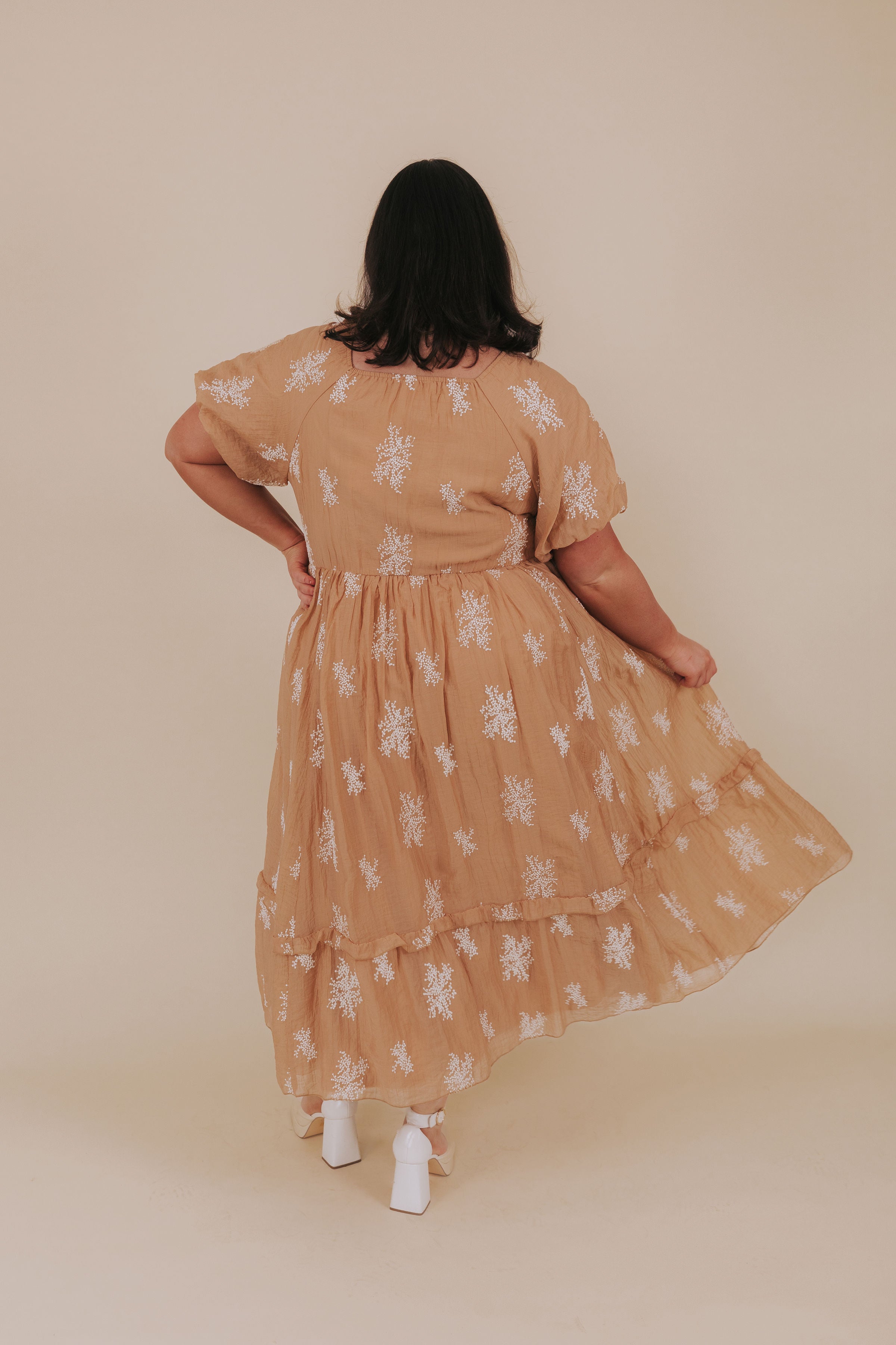 PLUS SIZE - Out Of The Woods Dress