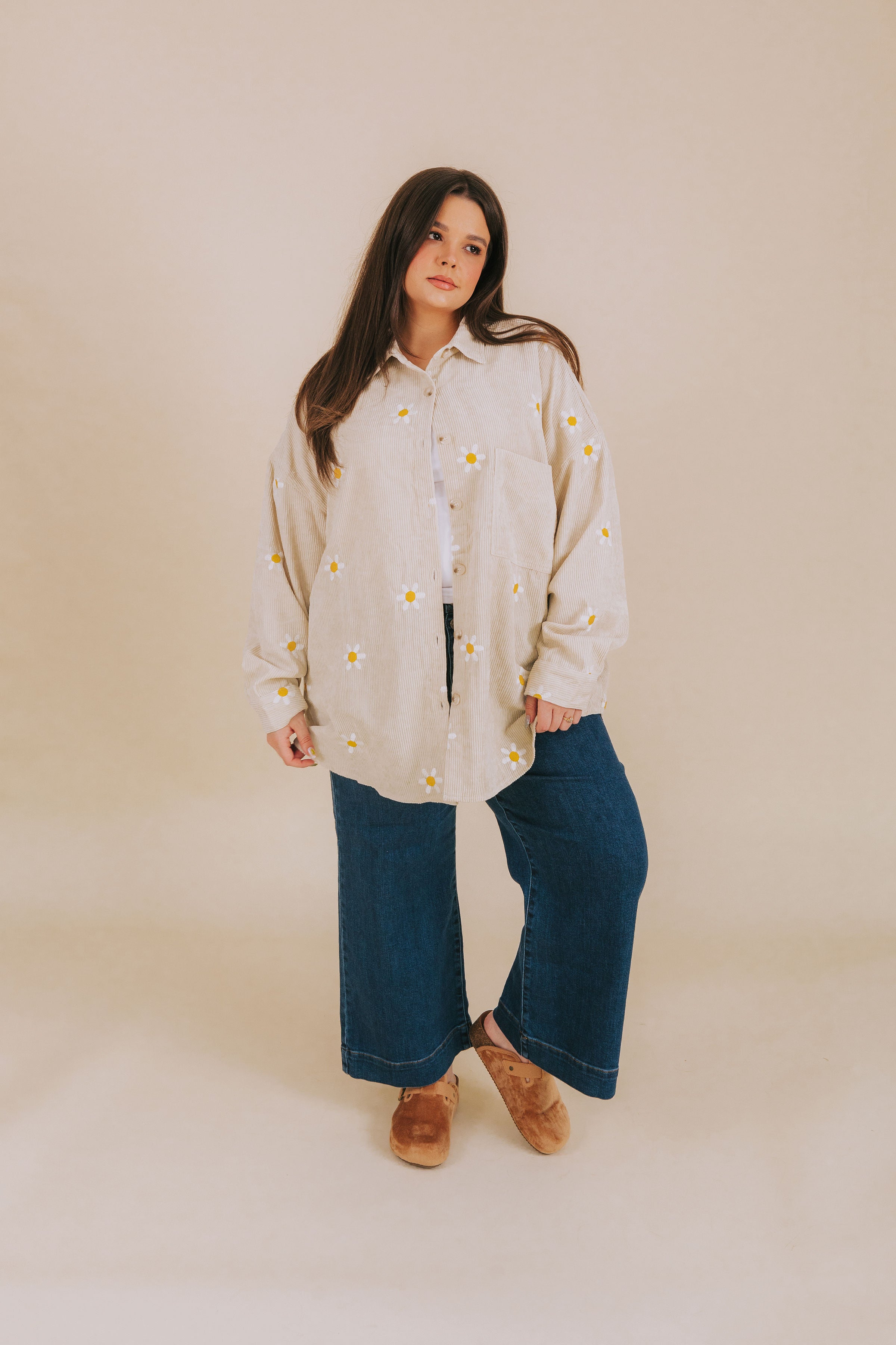 PLUS SIZE - Blossoms Of Joy Top