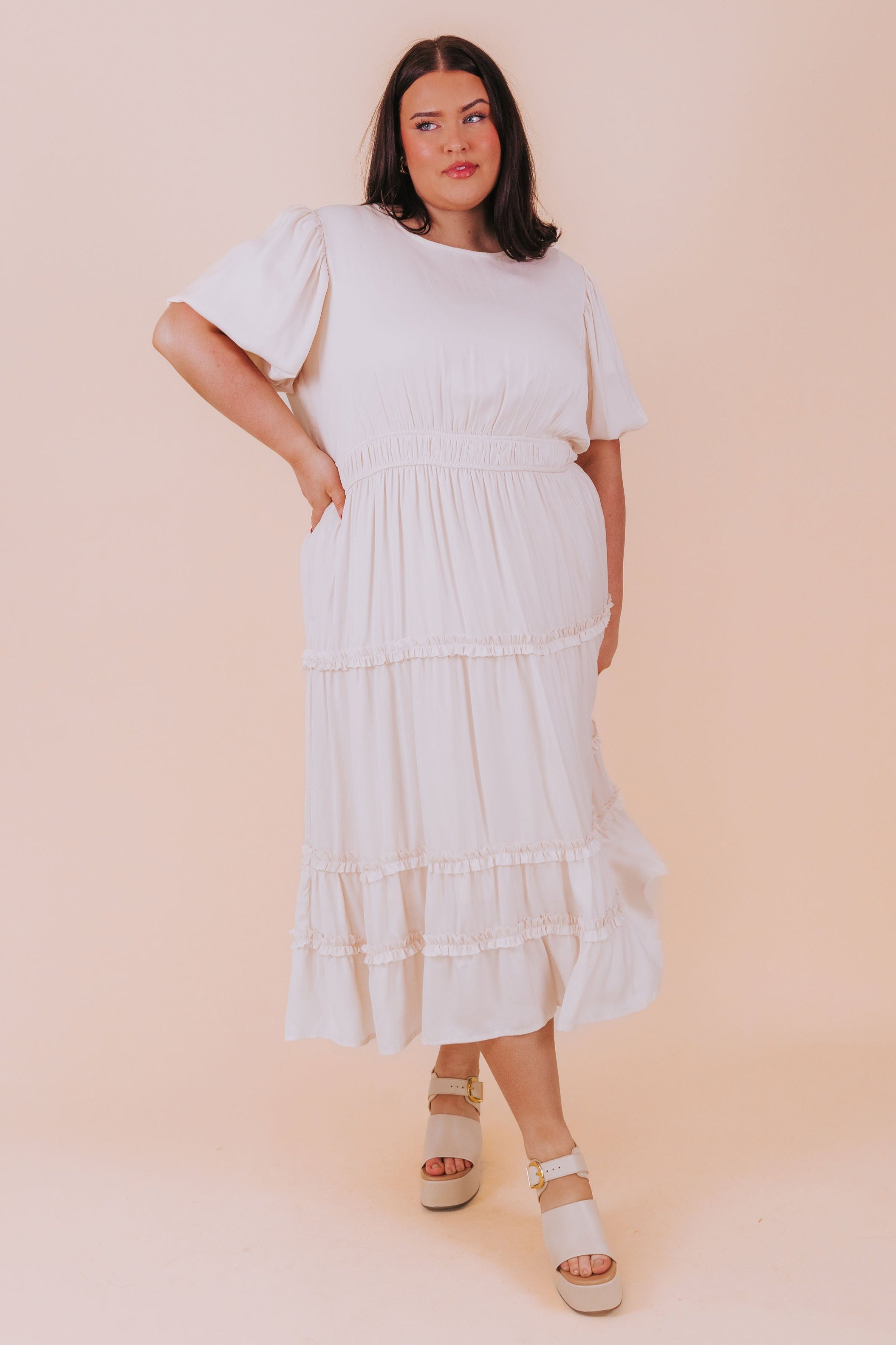 PLUS SIZE - Time Of Your Life Dress