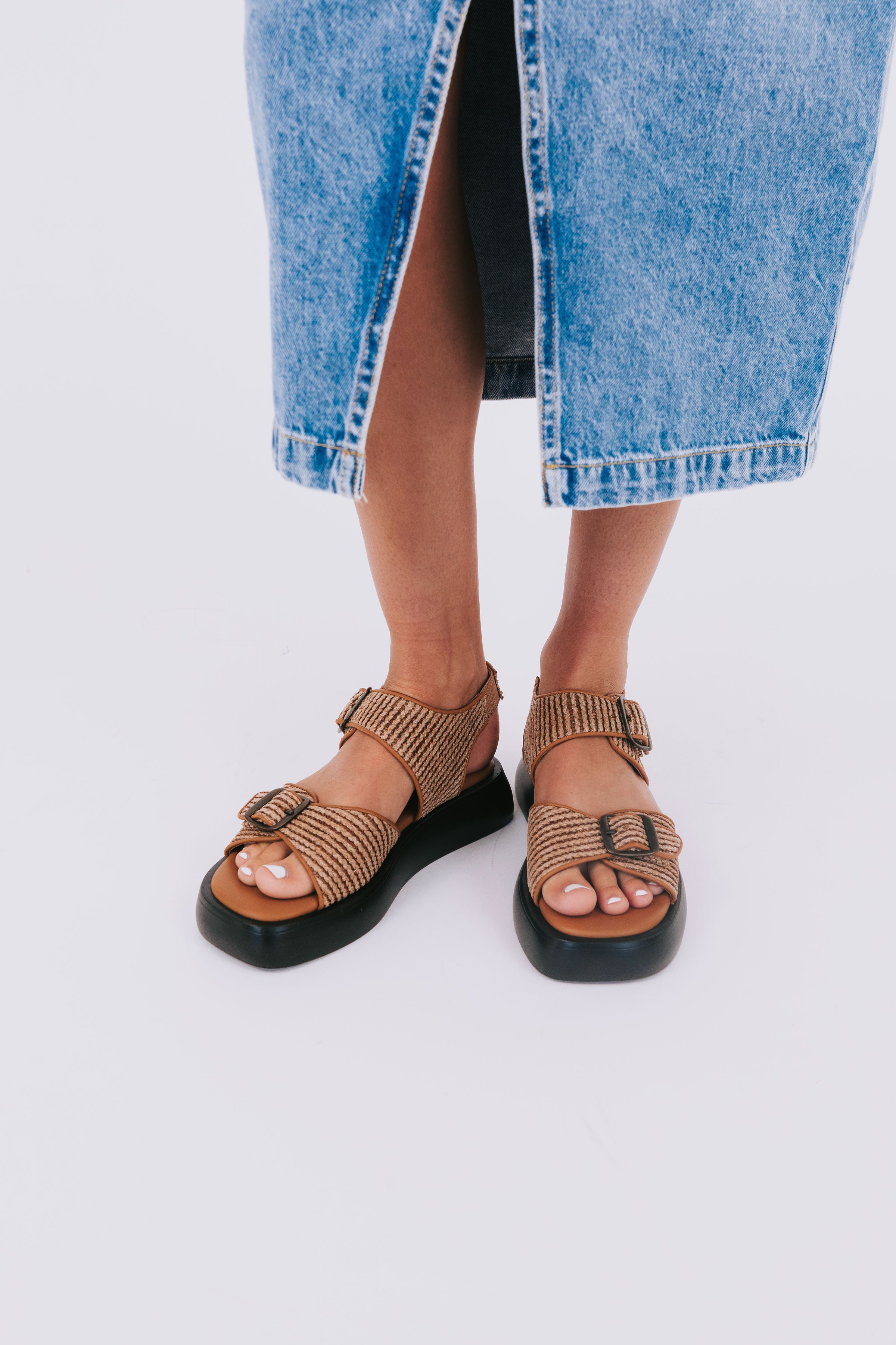 FREE PEOPLE - Mandi Weave Sandal