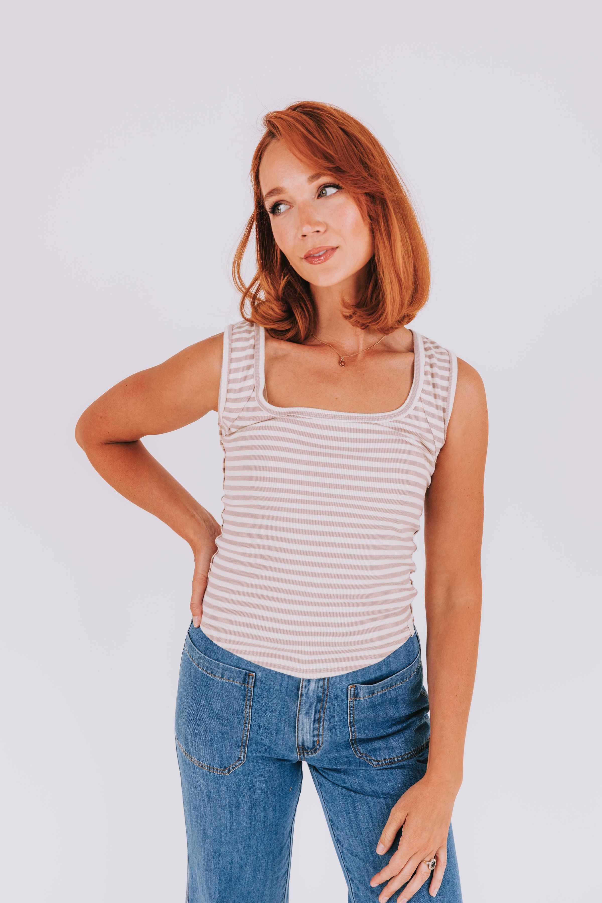 FREE PEOPLE - Hummingbird Stripe Top