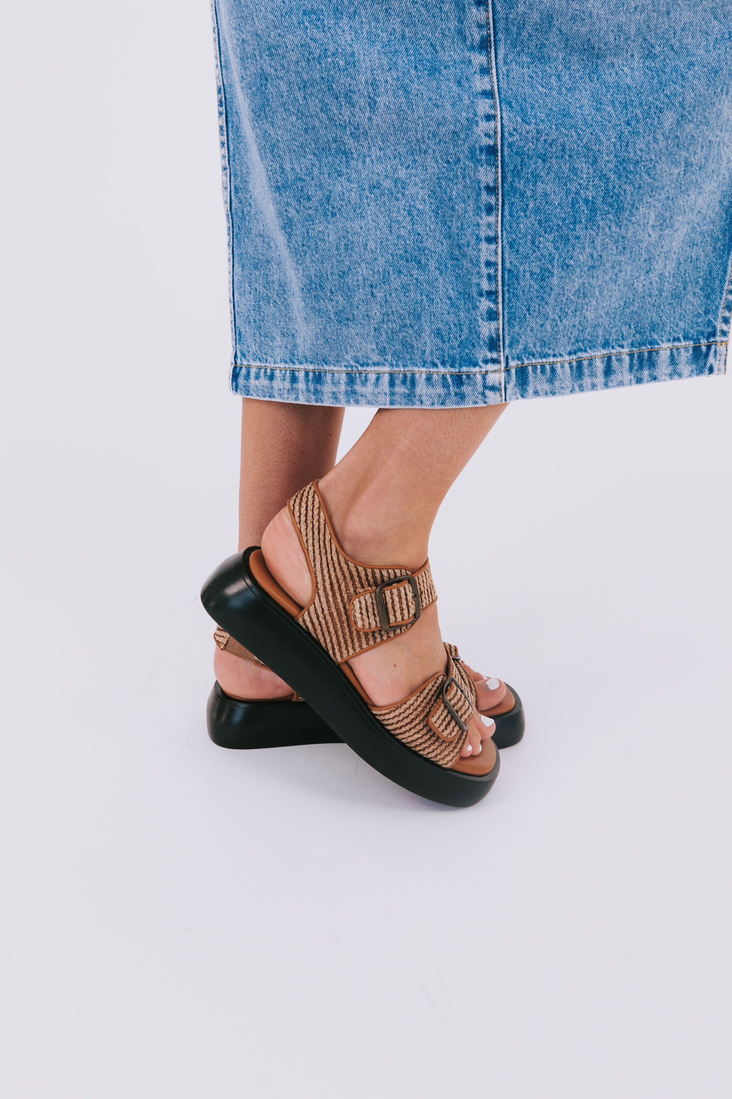 FREE PEOPLE - Mandi Weave Sandal