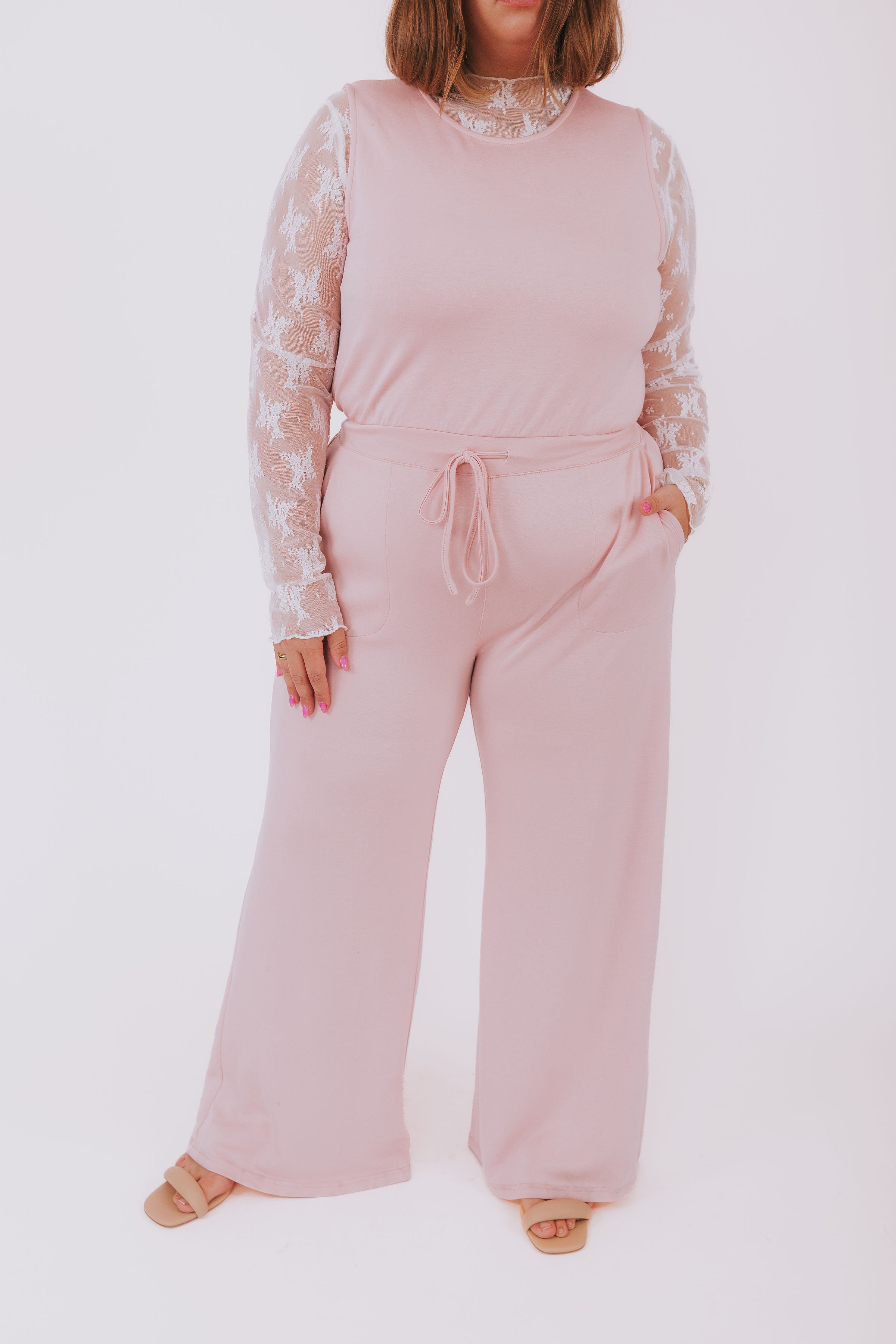 PLUS SIZE - On a Whim Jumpsuit