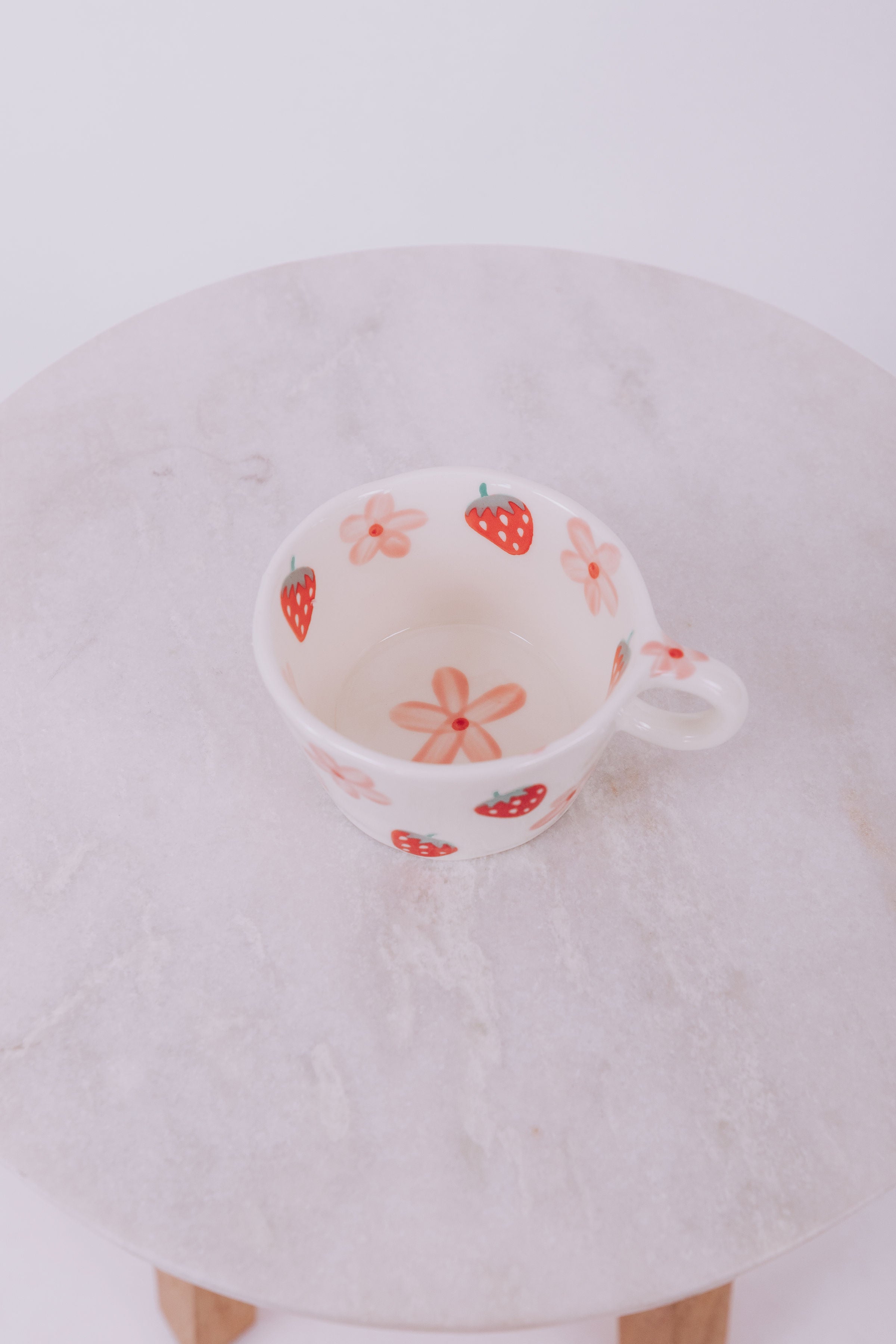 Strawberry Flower Mug