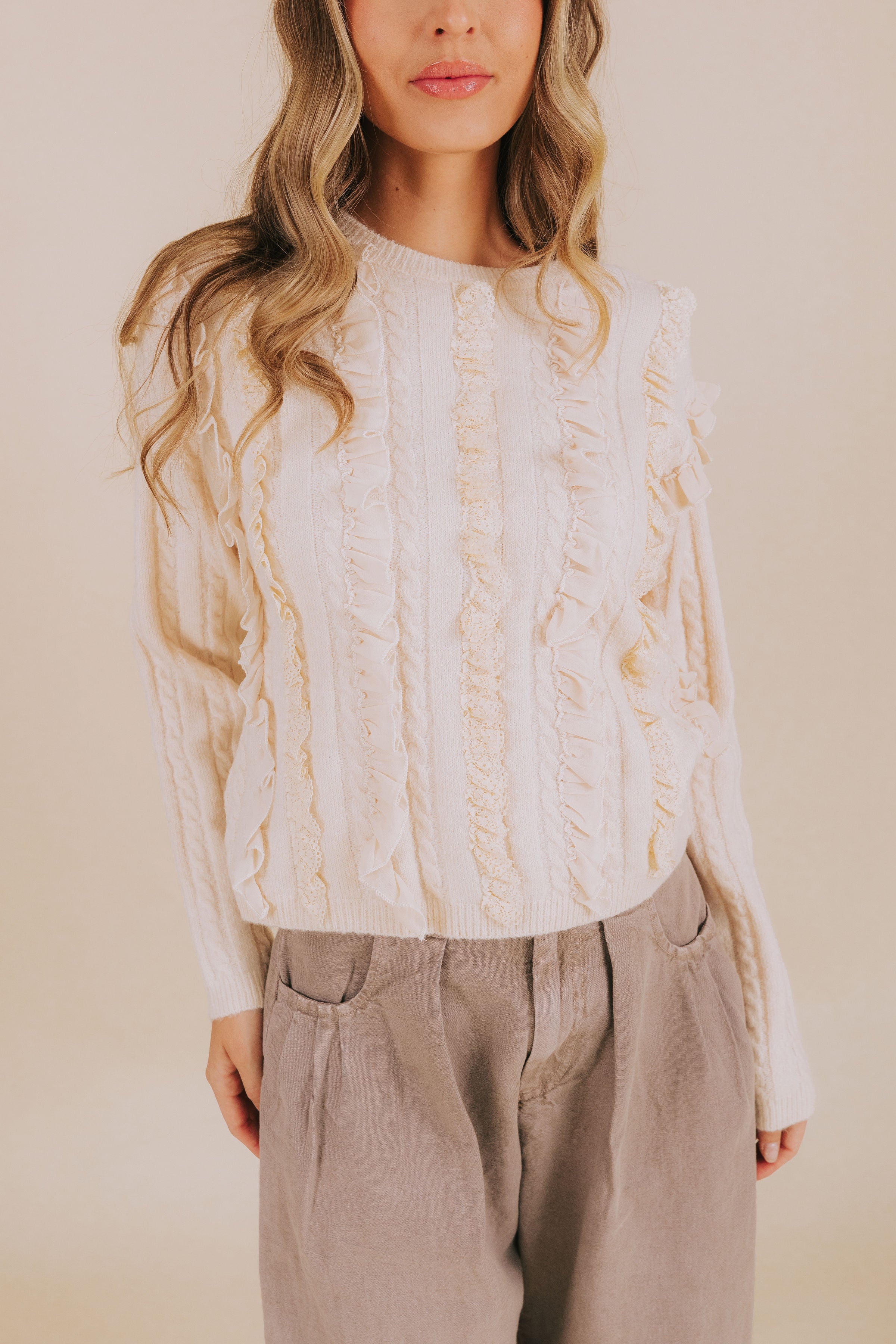 Lace And Grace Sweater